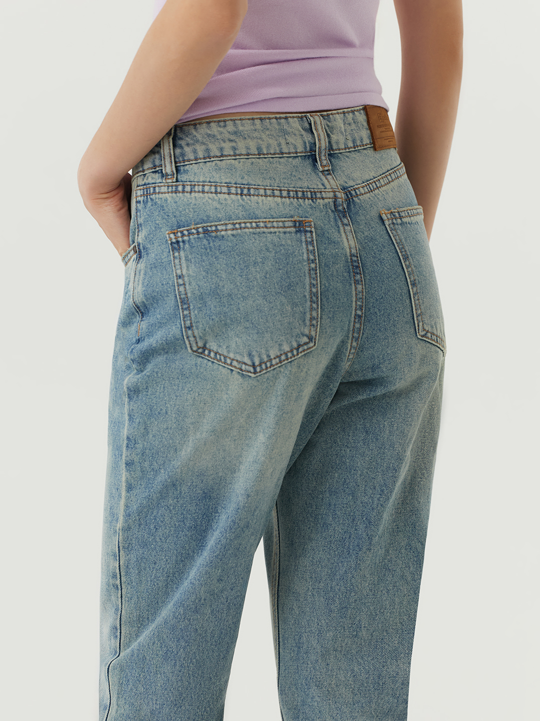 Джинсы светло-синий для женщин 48756-195 74