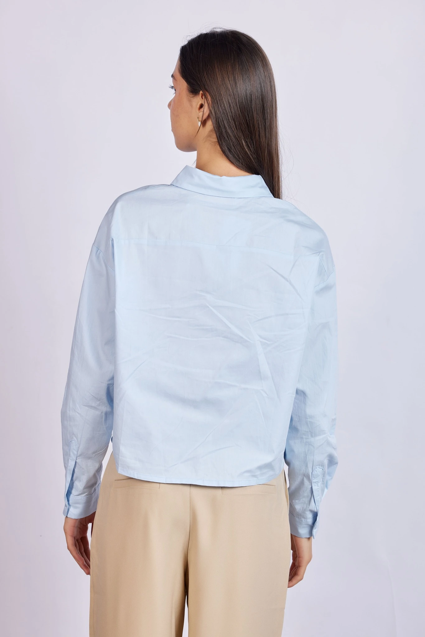 Рубашка голубой для женщин 43222-10 66