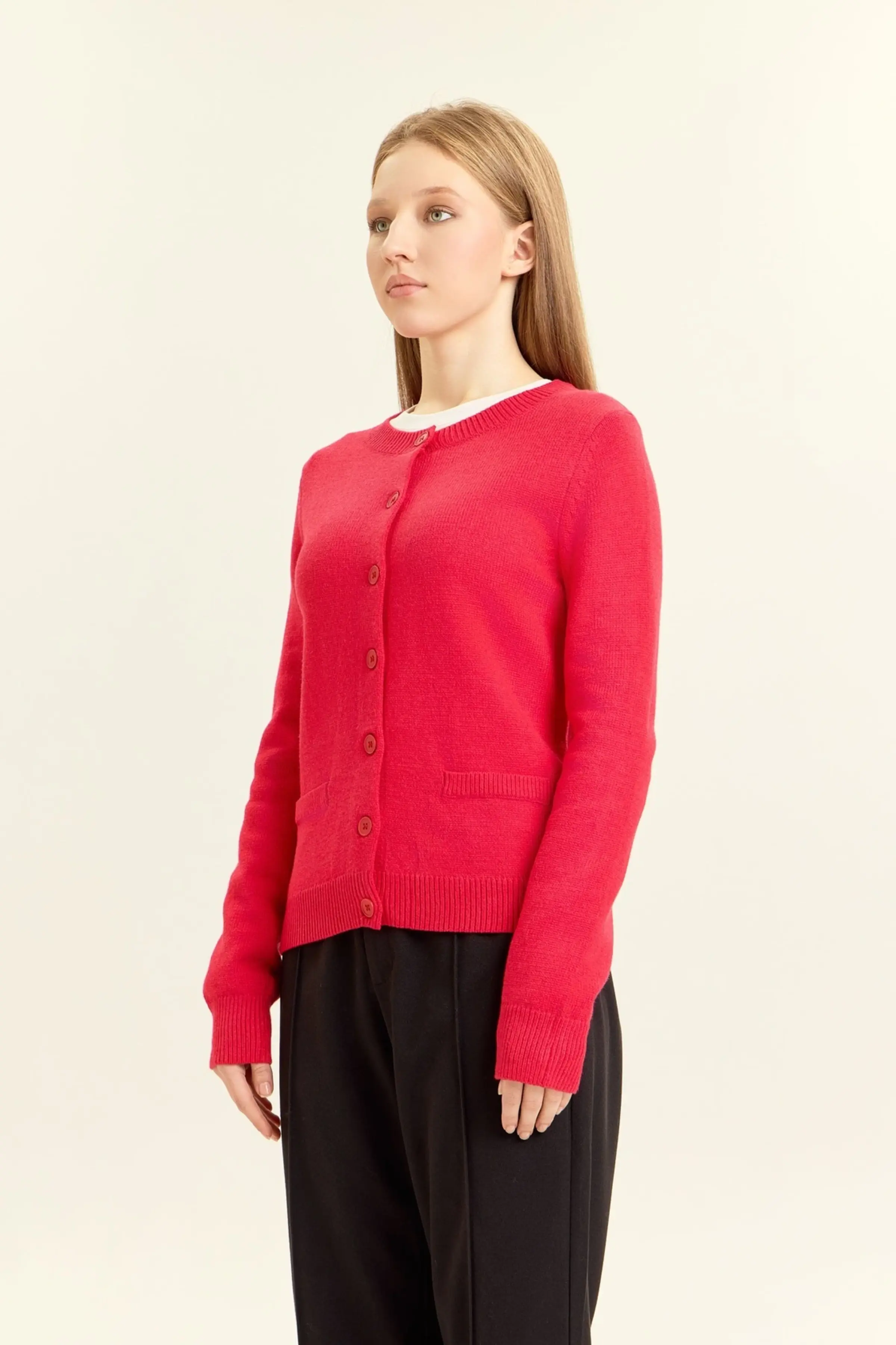 Кардиган красный для женщин 47140-7 50