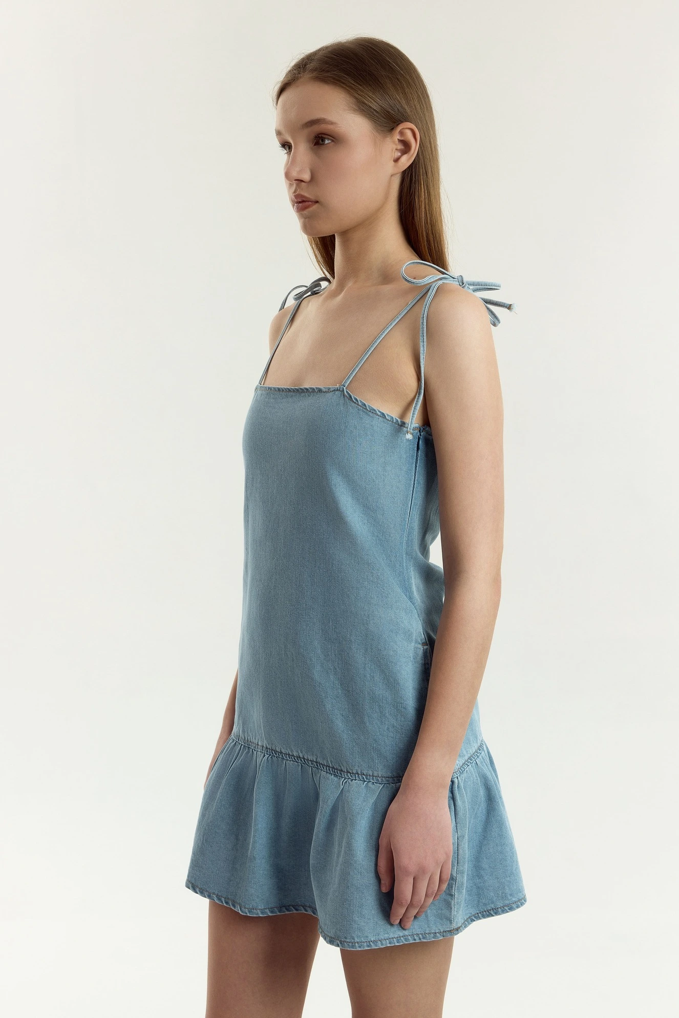 Сарафан голубой для женщин 45133-10 48