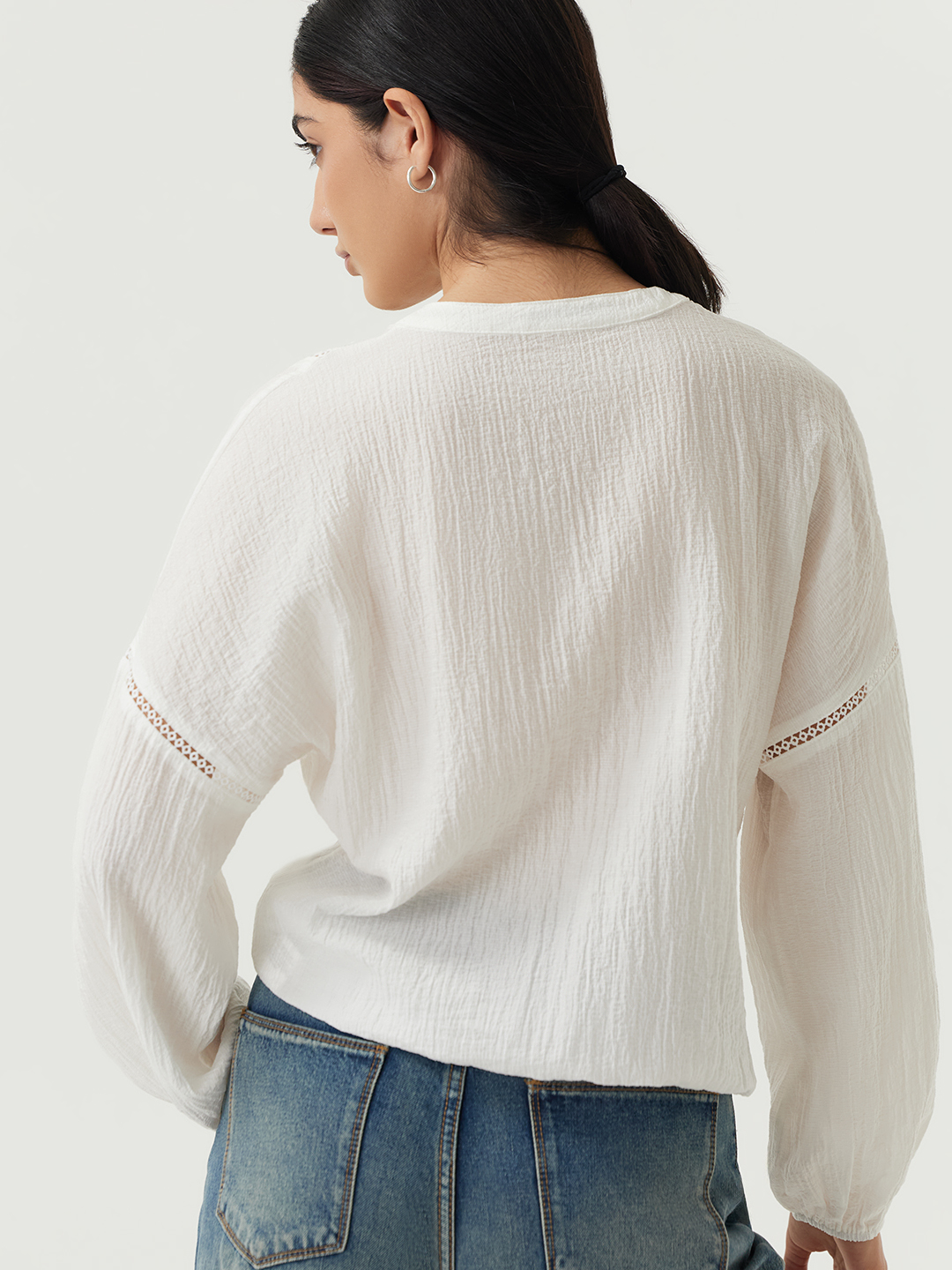 Блузка белый для женщин 48206-4 28