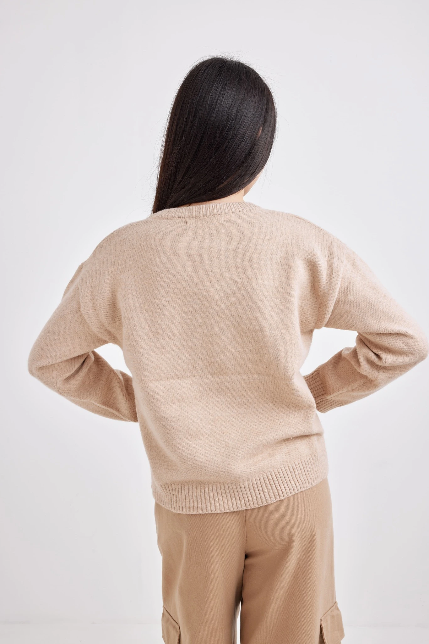 Джемпер бежевый для женщин 42238-15 60