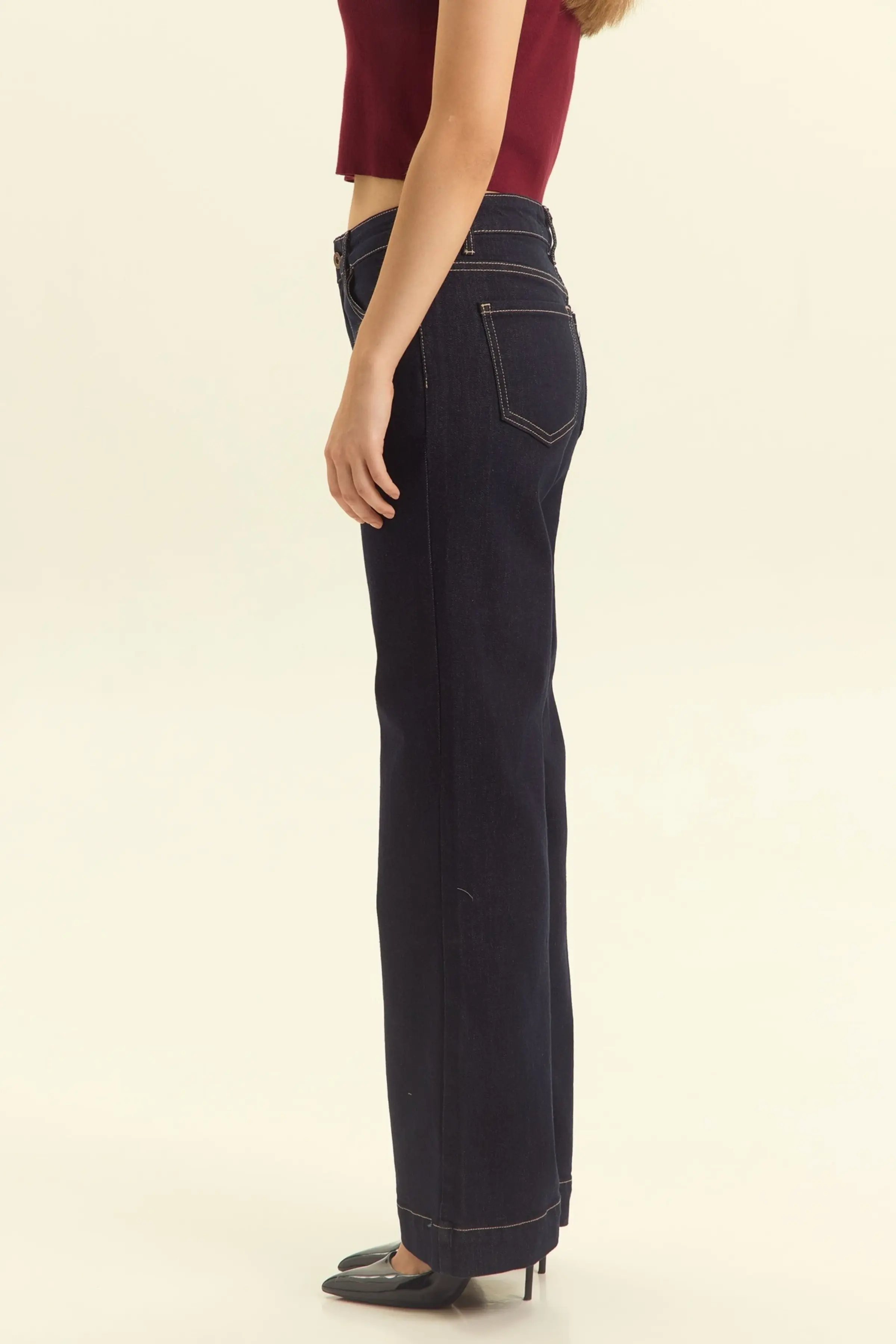 Джинсы темно-синий для женщин 46273-18 74