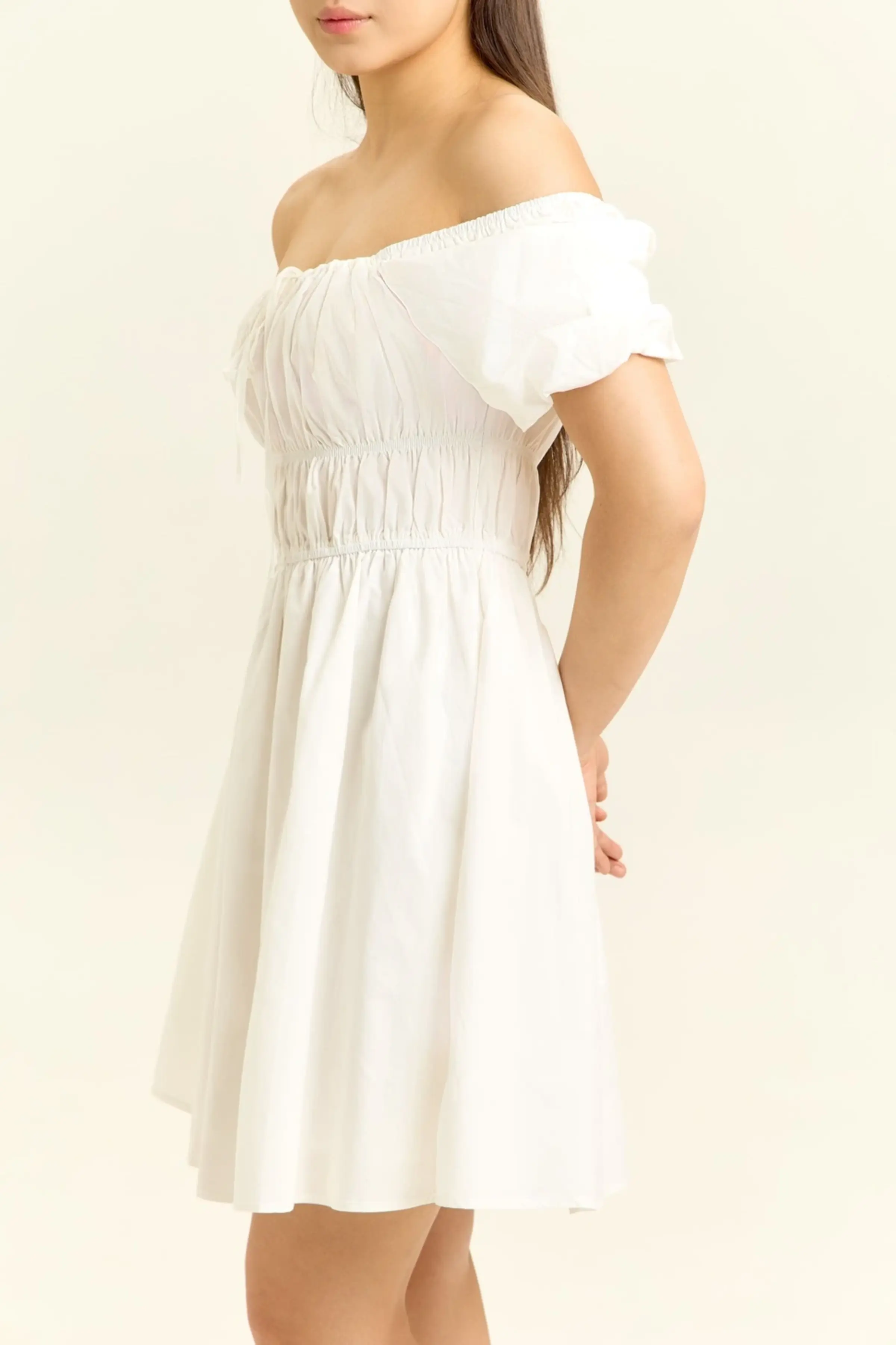 Платье белый для женщин 45101-4 54