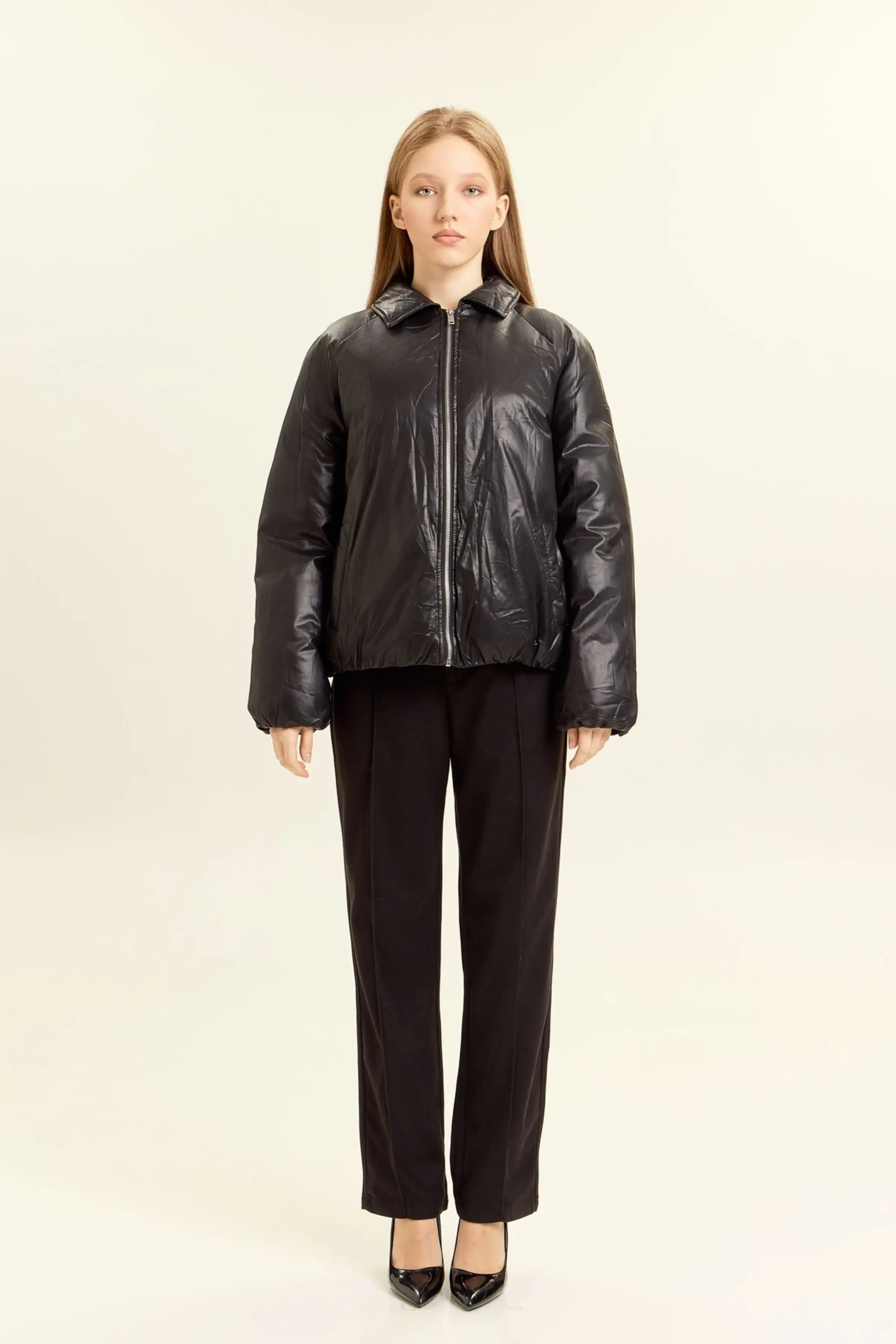 Куртка черный для женщин 47116-1 47