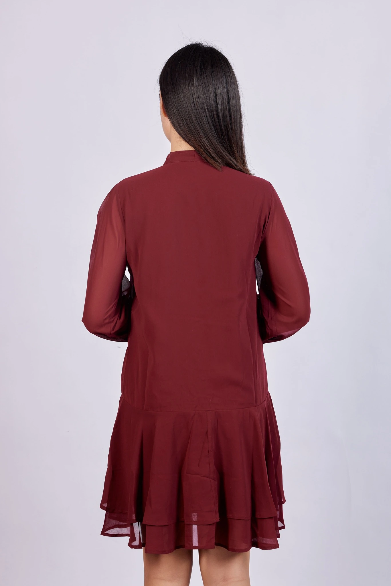 Платье бордовый для женщин 43170-67 54