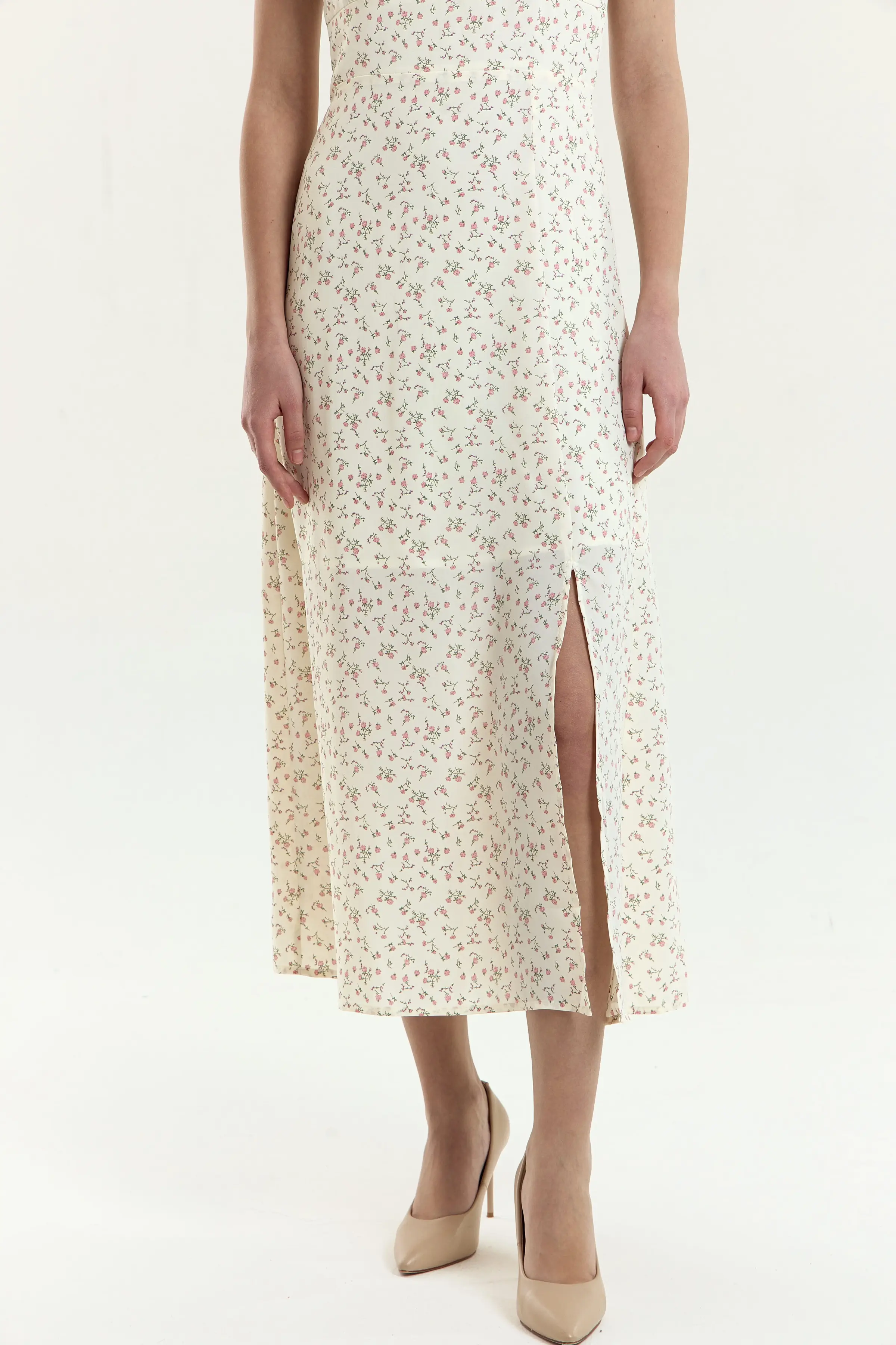 Сарафан белый в цветочек для женщин 45285-134 48