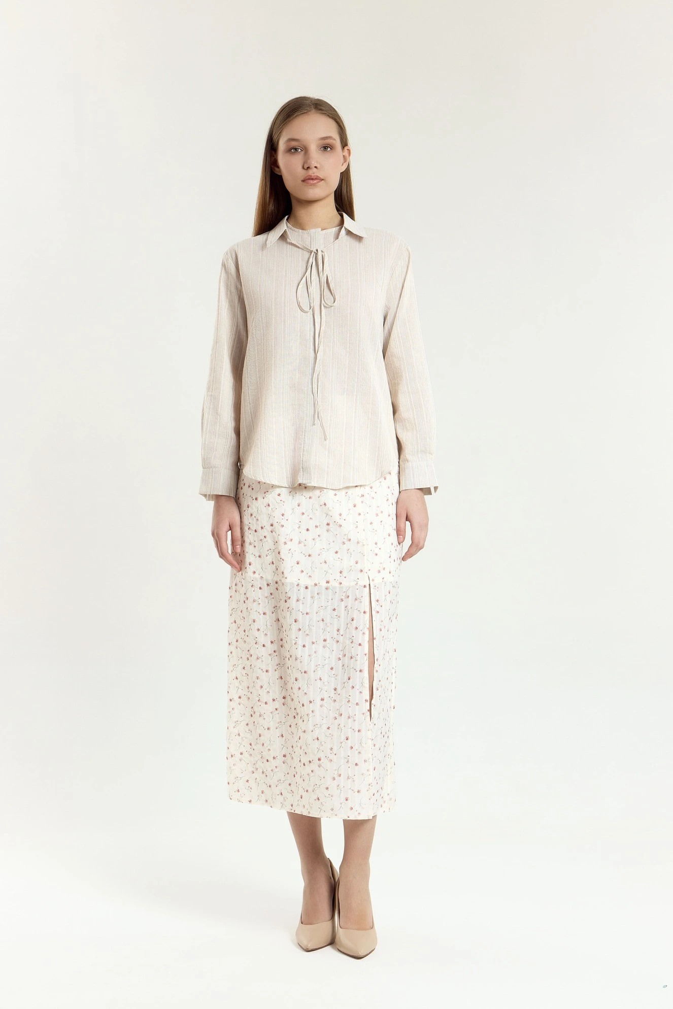 Рубашка бежевый для женщин 45103-15 66