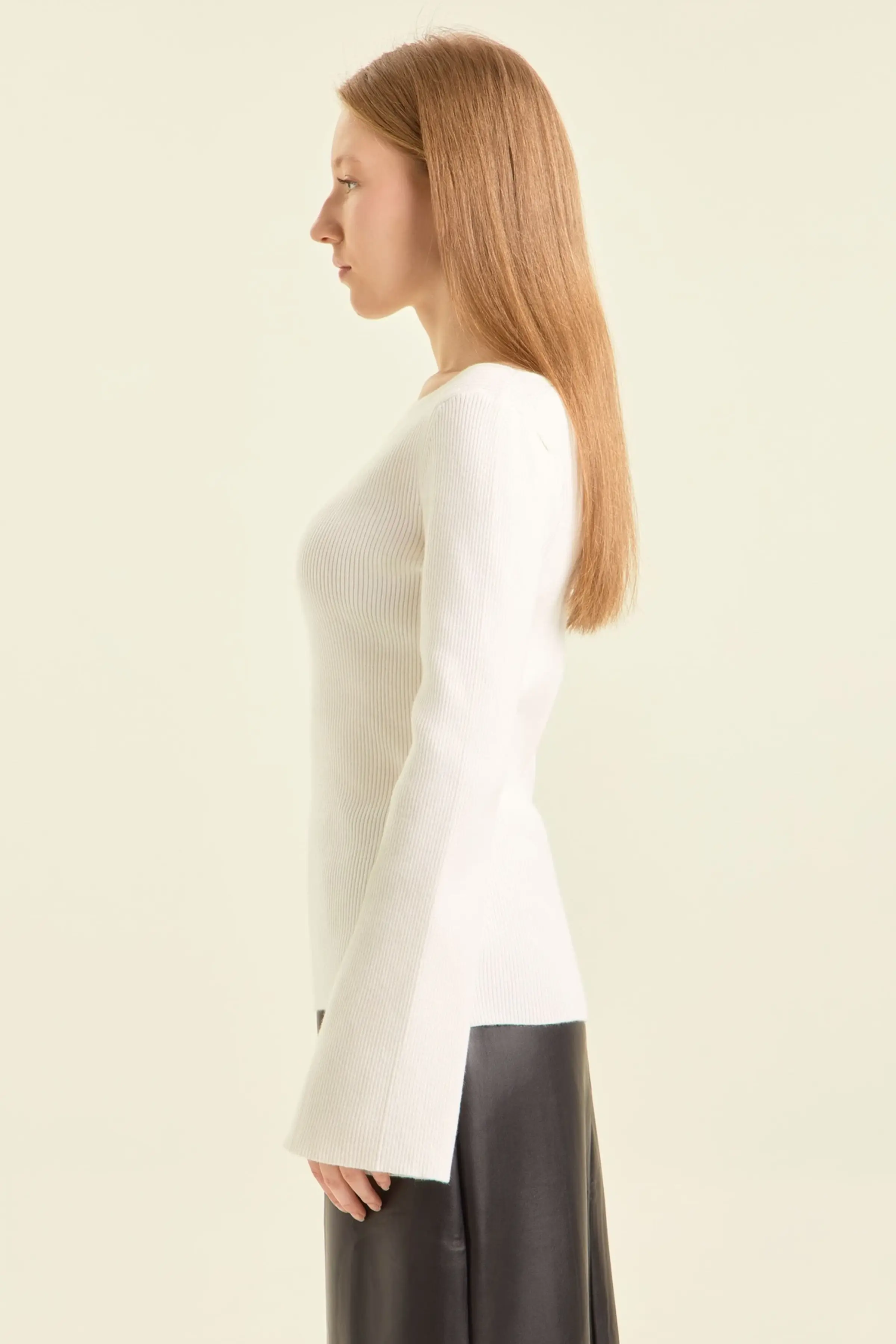 Джемпер белый для женщин 47291-4 60