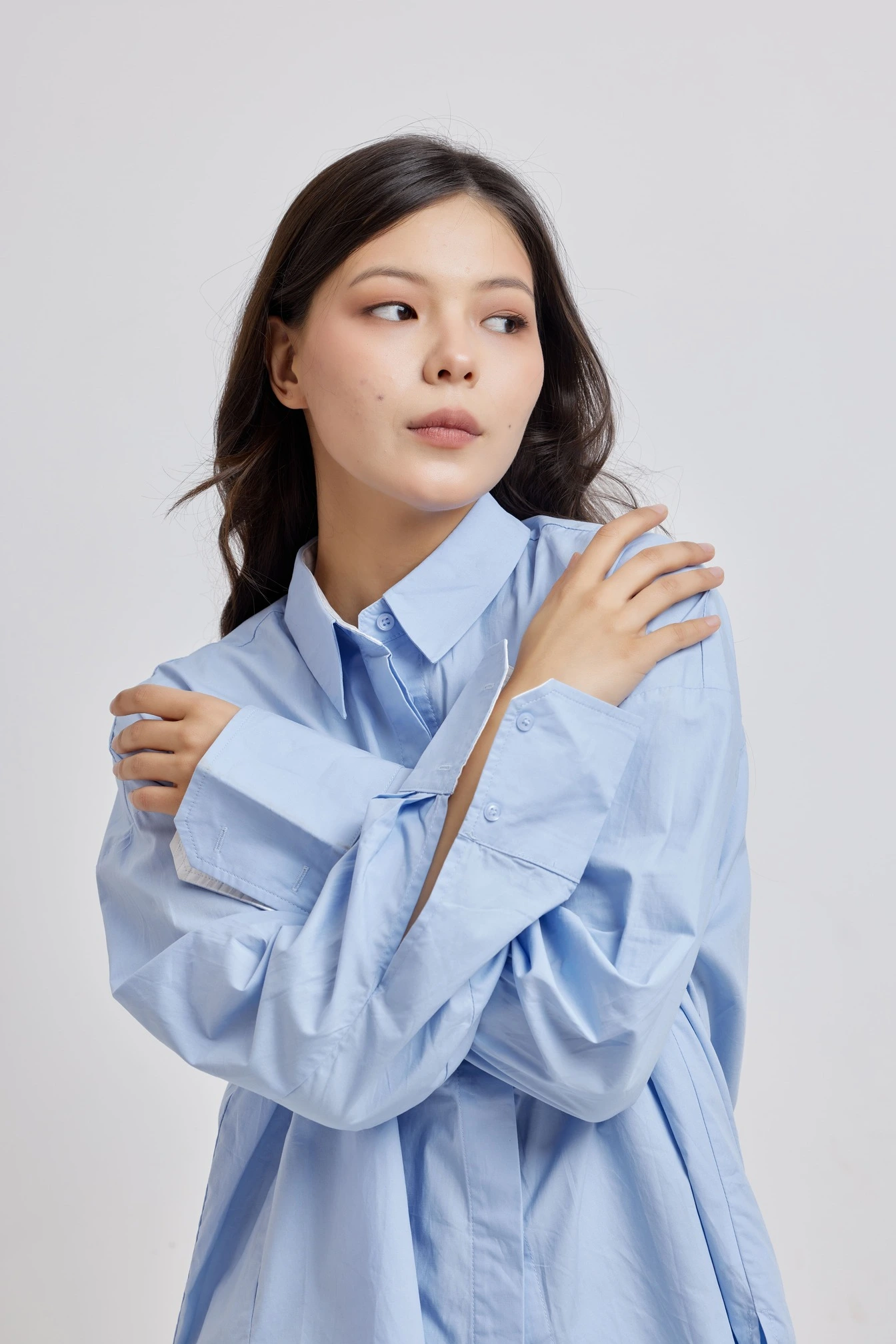 Рубашка синий для женщин 42211-65 66