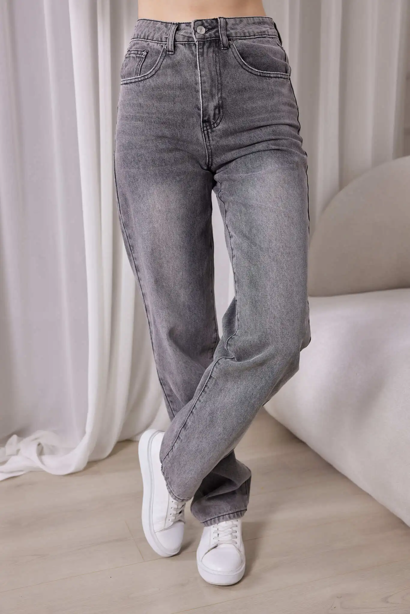 Джинсы светло-серый для женщин 40350-9 74