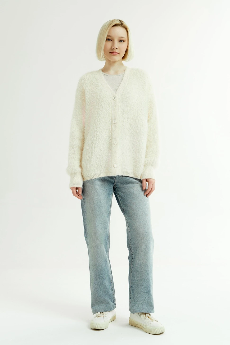 Кардиган бежевый для женщин 43142-15 50