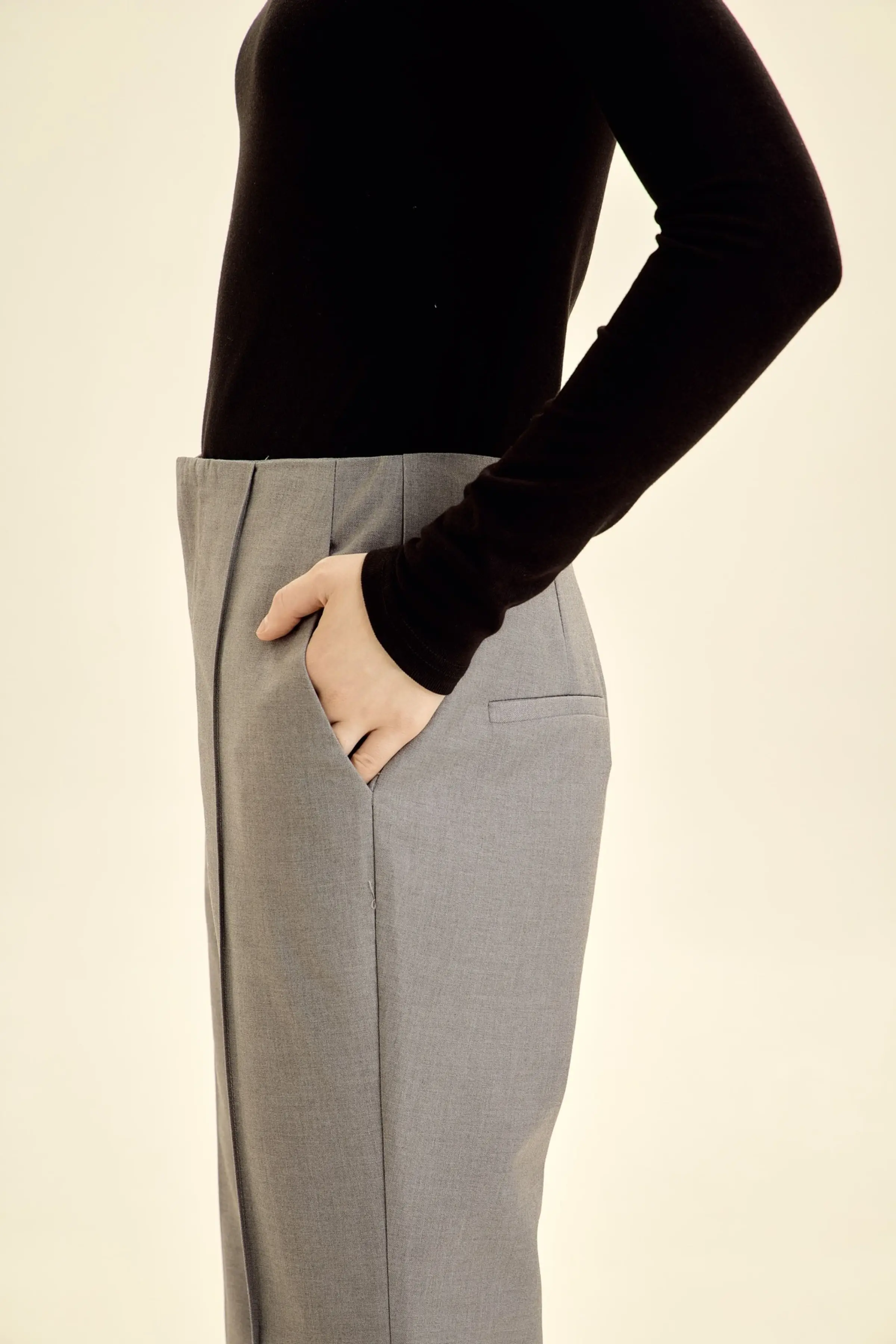 Брюки серый для женщин 46141-61 71