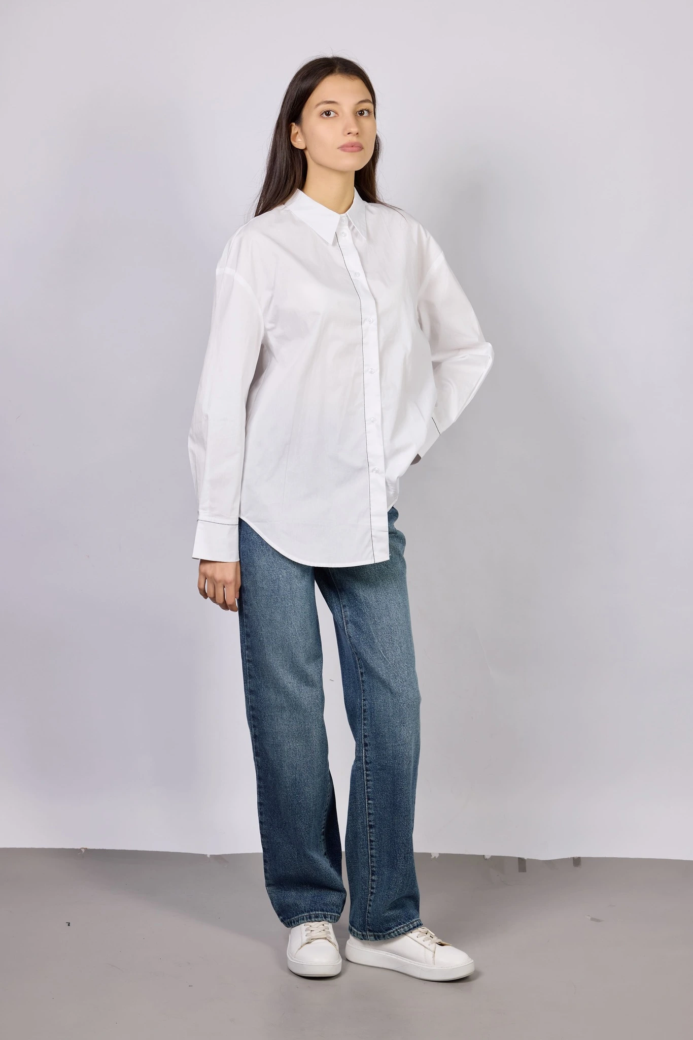 Джинсы синий для женщин 42350-65 74