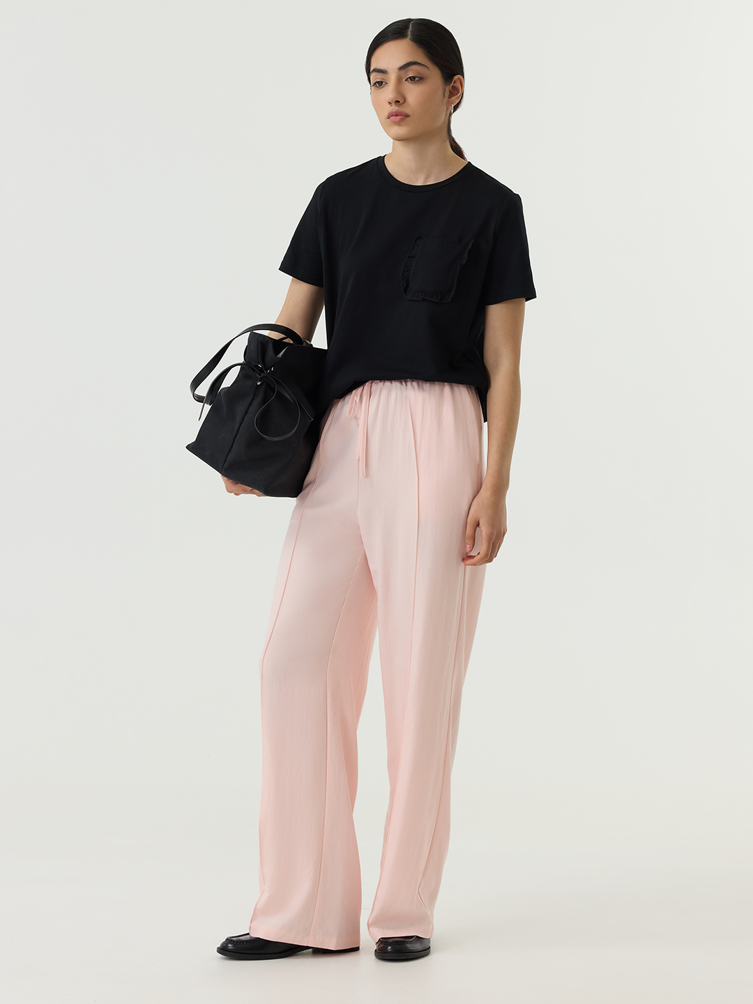 Футболка черный для женщин 48274-1 67