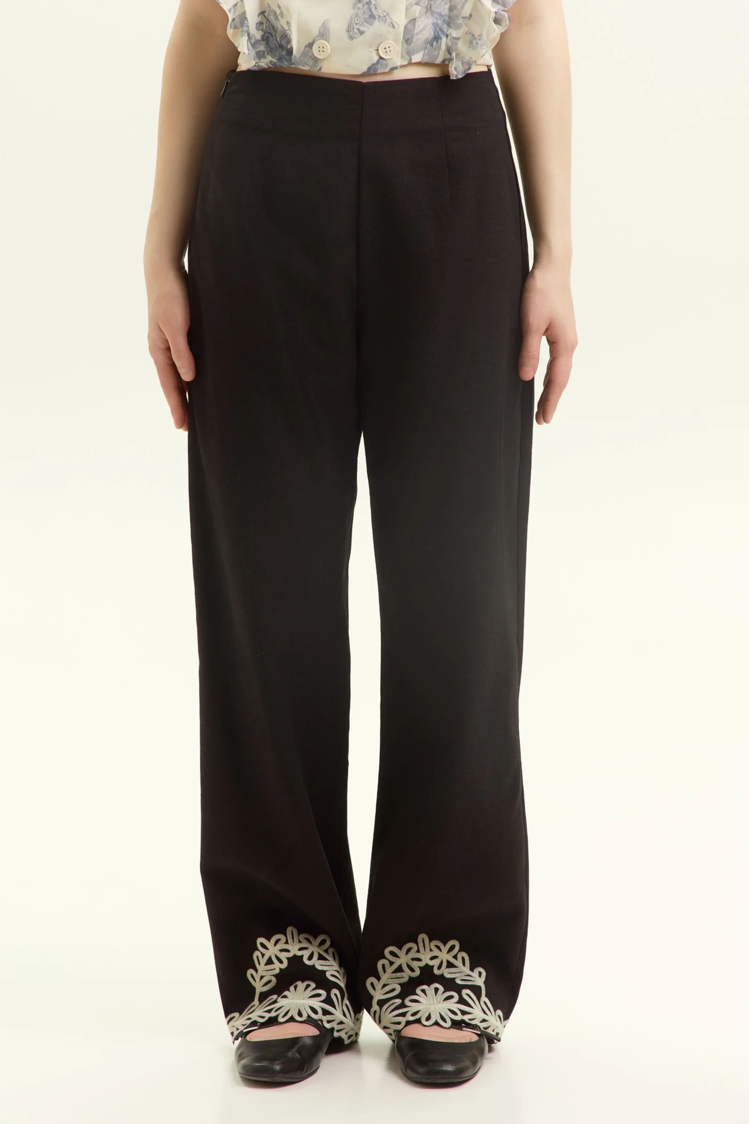 Брюки черный для женщин 45172-1 71