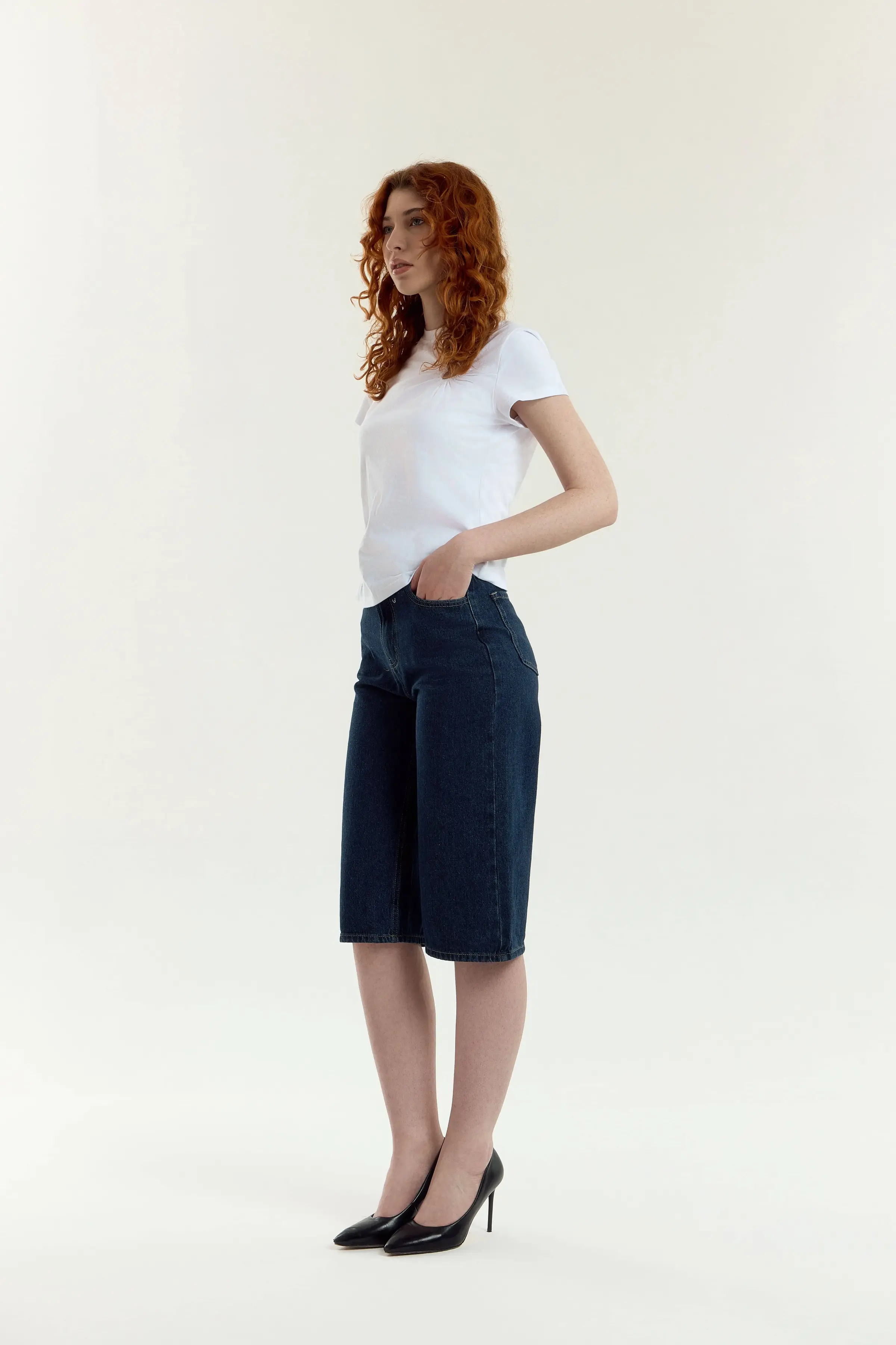 Шорты темно-синий для женщин 45195-18 57