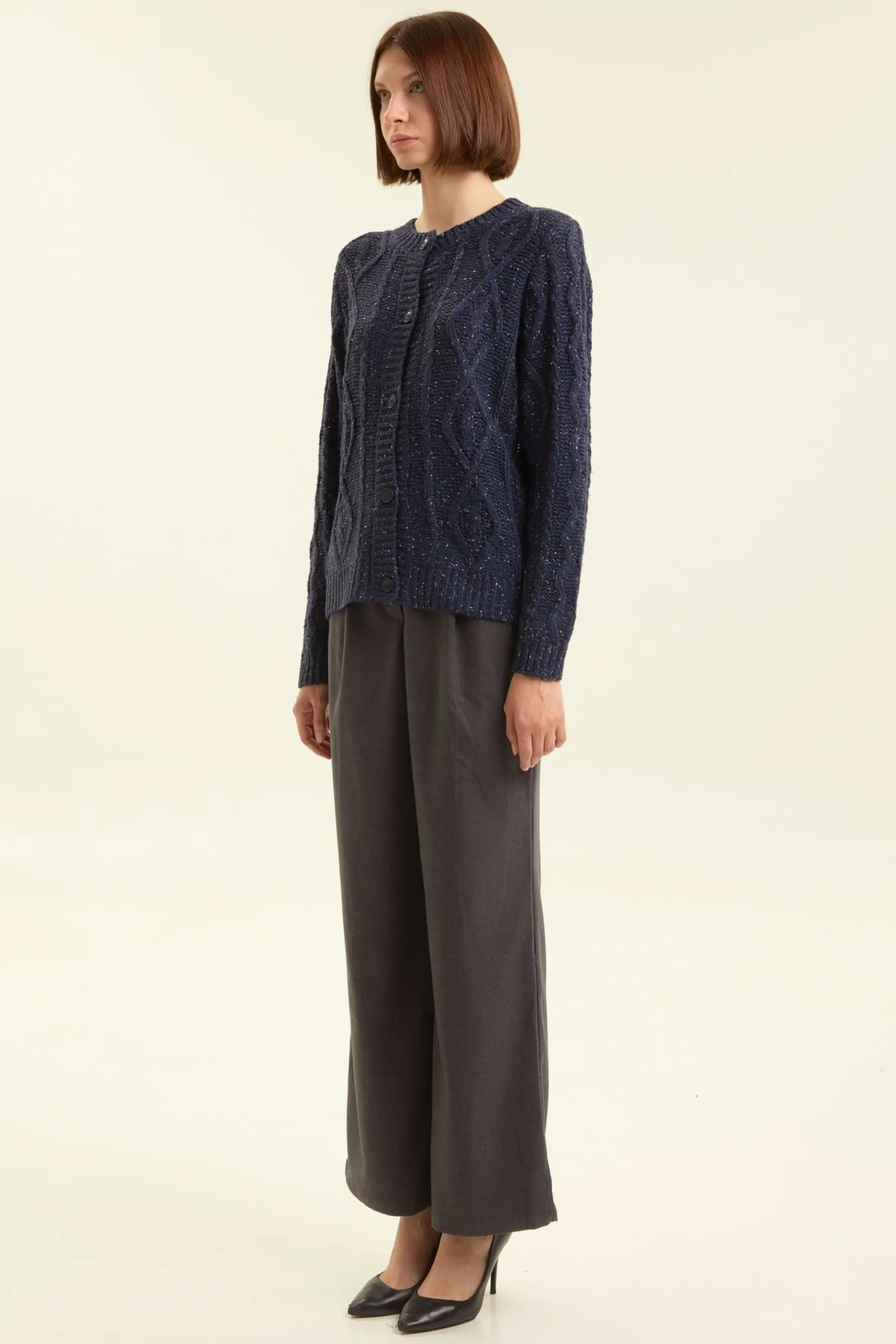 Кардиган синий для женщин 47256-65 50