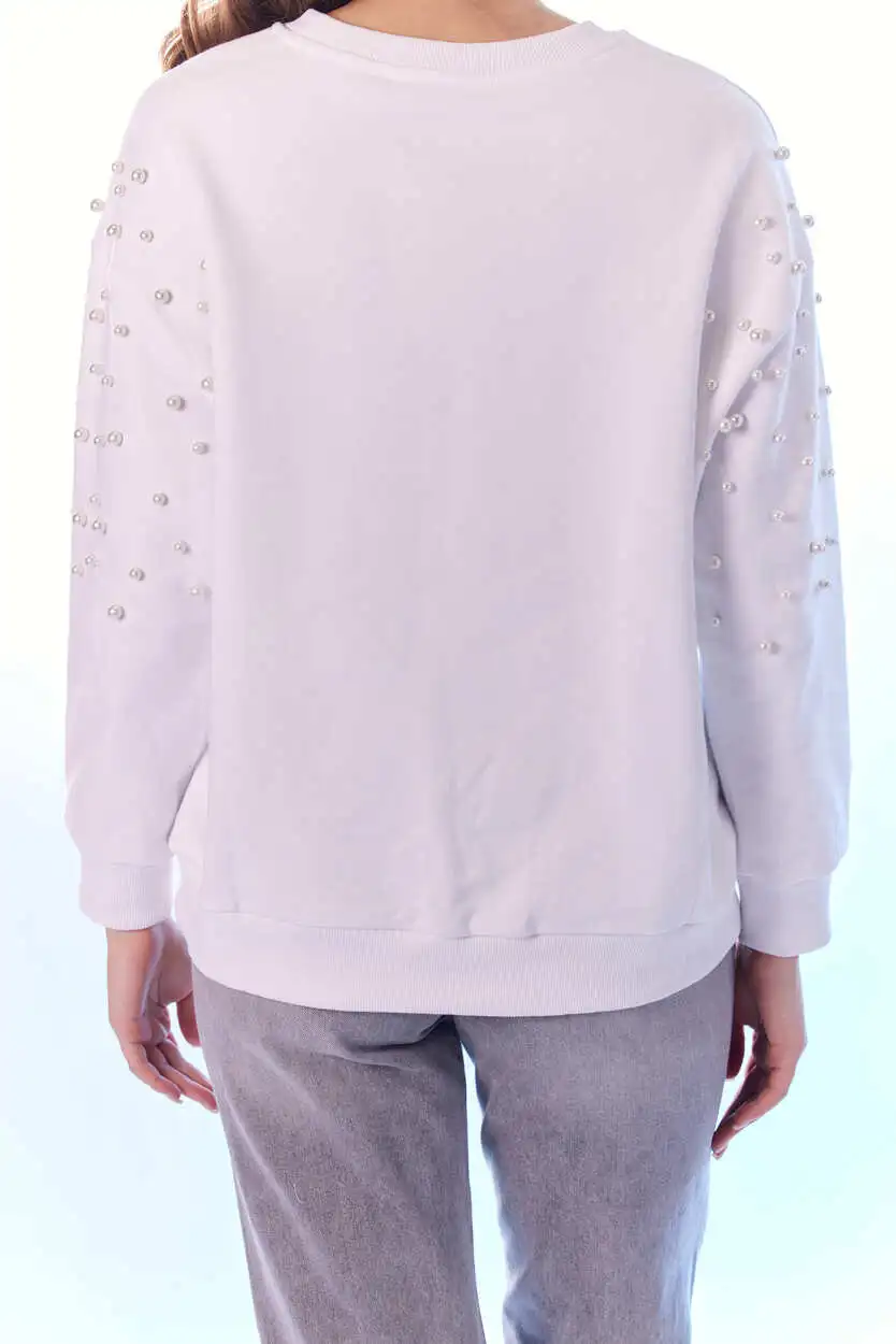 Толстовка белый для женщин 44208-4 55