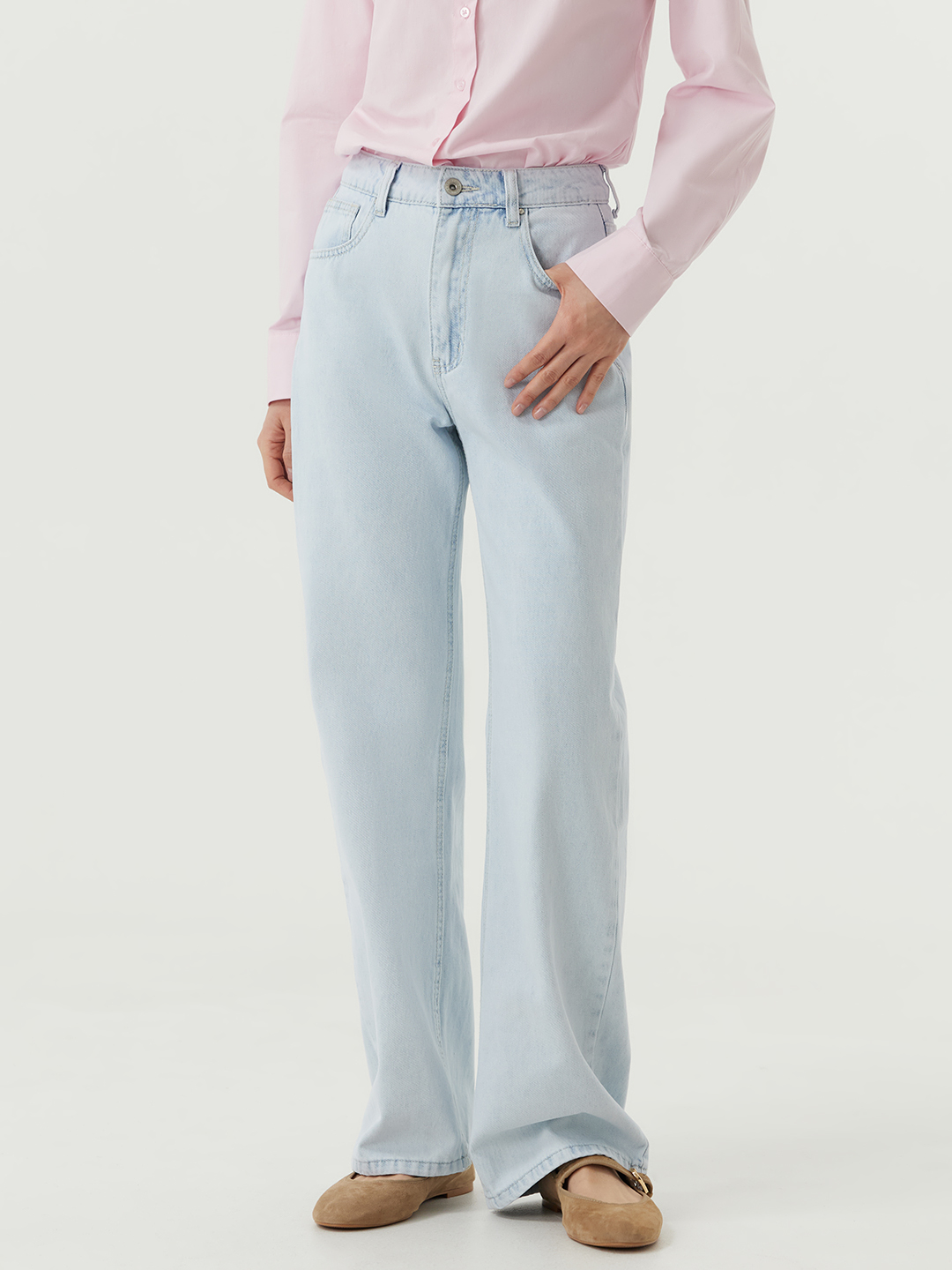 Джинсы светло-голубой для женщин 48360-25 74