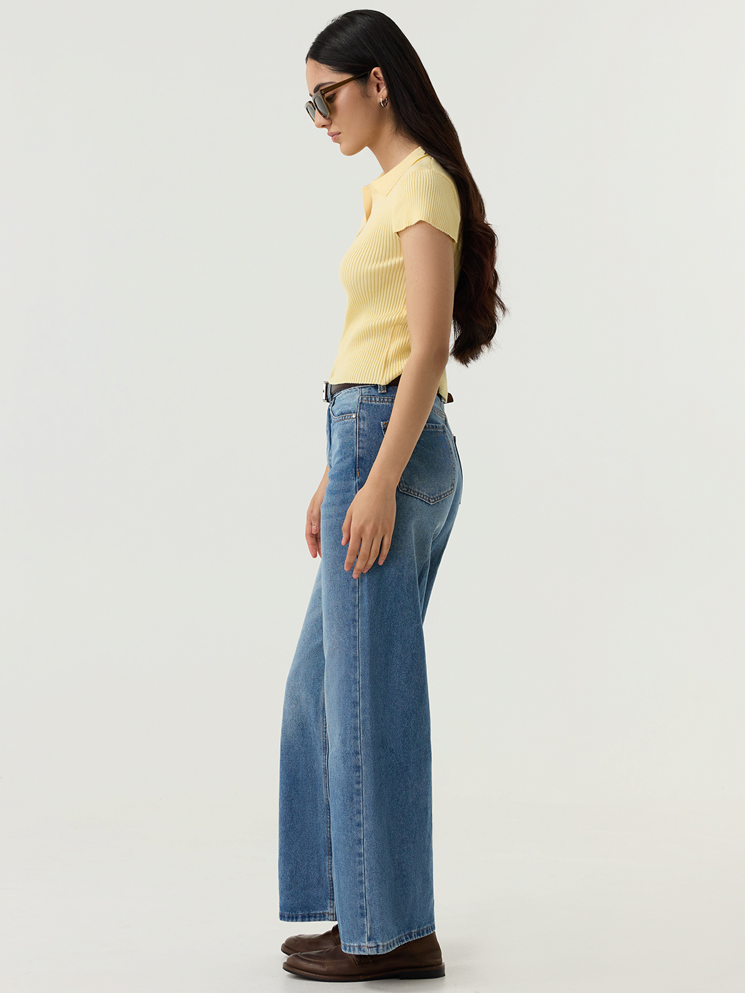 Джемпер желтый для женщин 48155-5 60