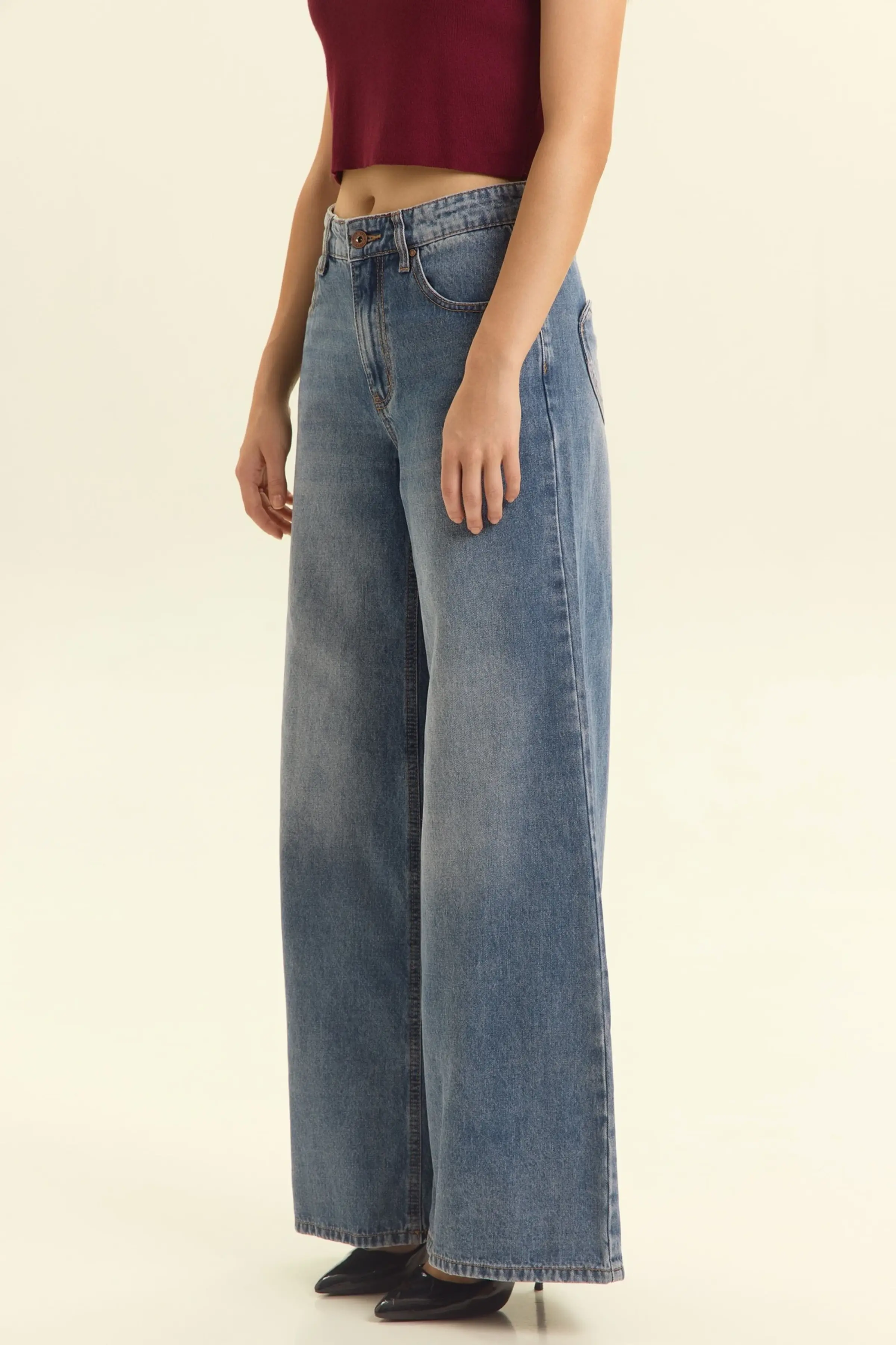 Джинсы светло-голубой для женщин 46179-25 74