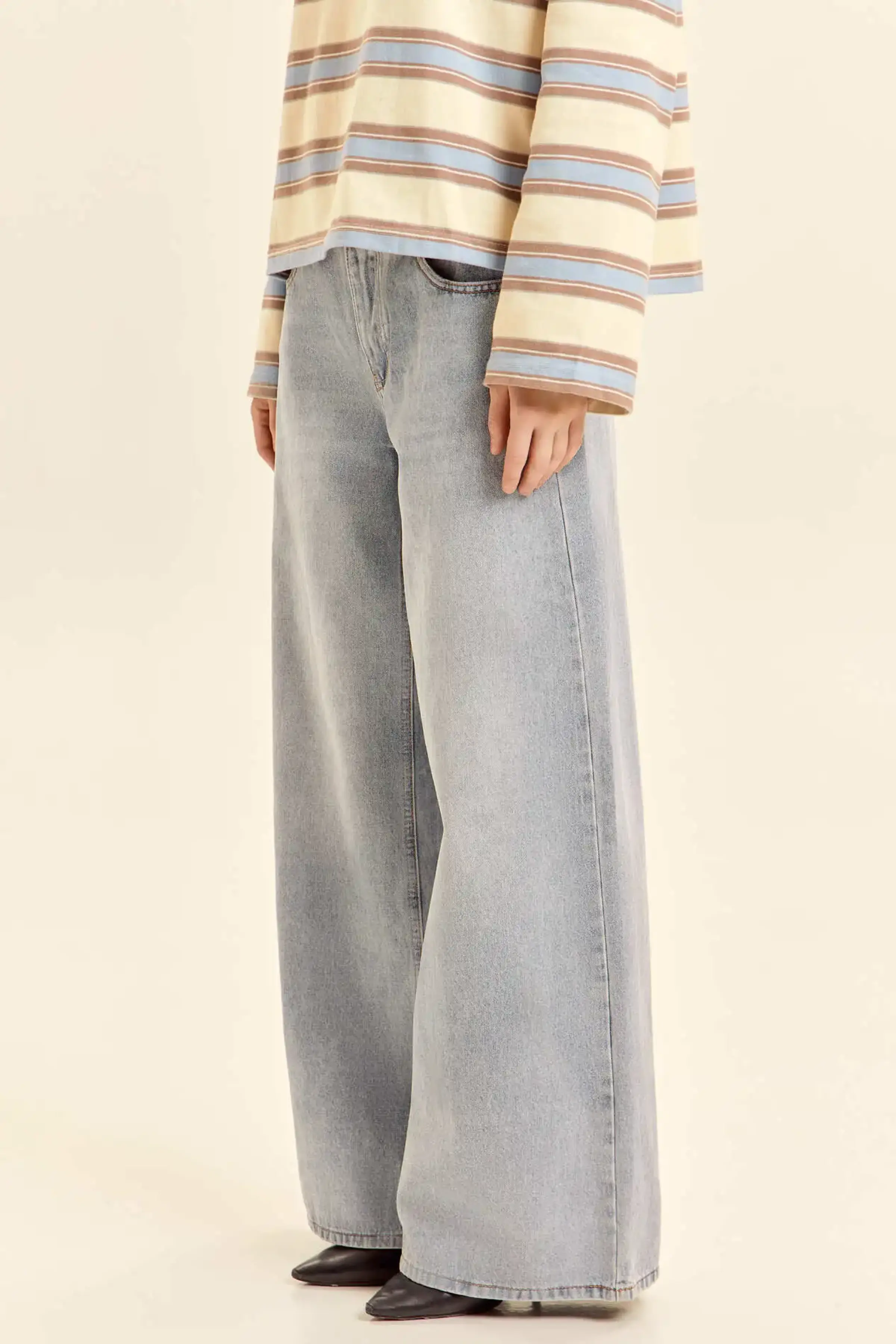 Джинсы голубой для женщин 46188-10 74