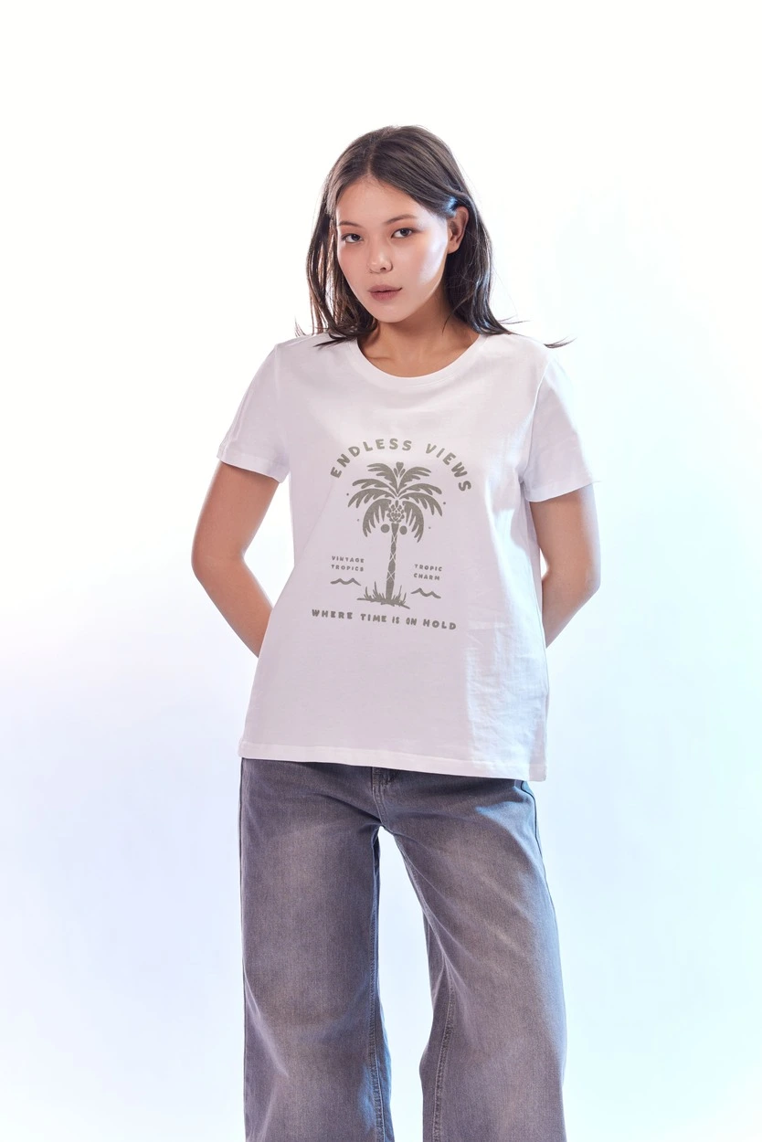 Футболка белый для женщин 44159-4 67