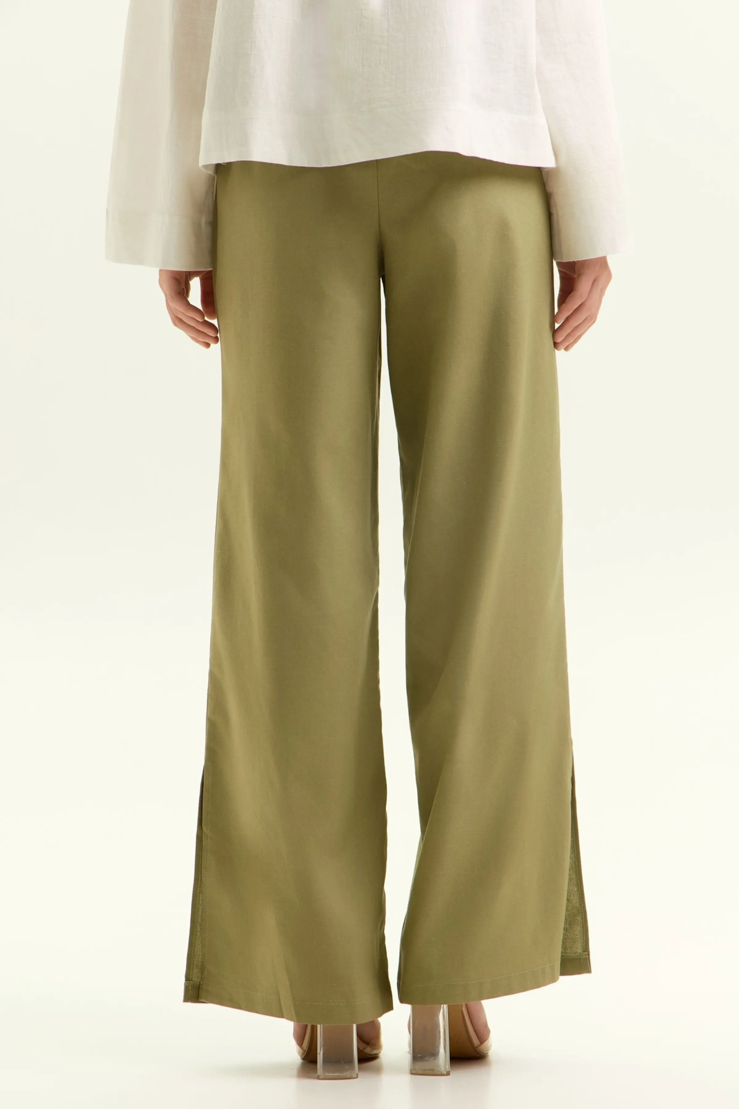 Брюки хаки для женщин 45154-14 71