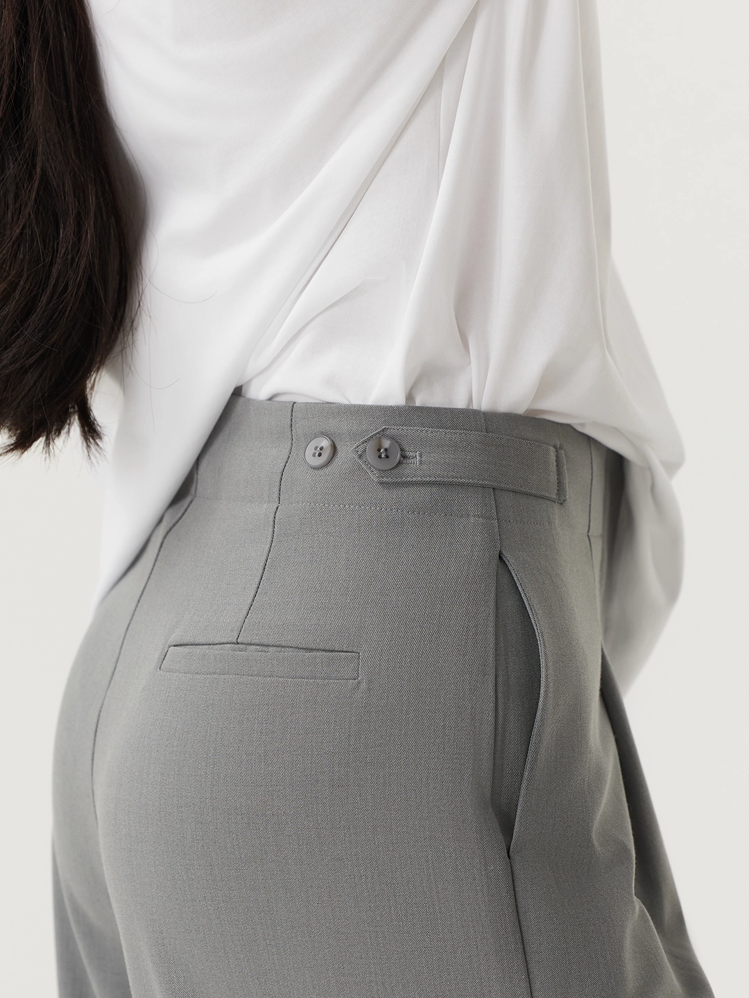 Брюки серый для женщин 48104-61 71