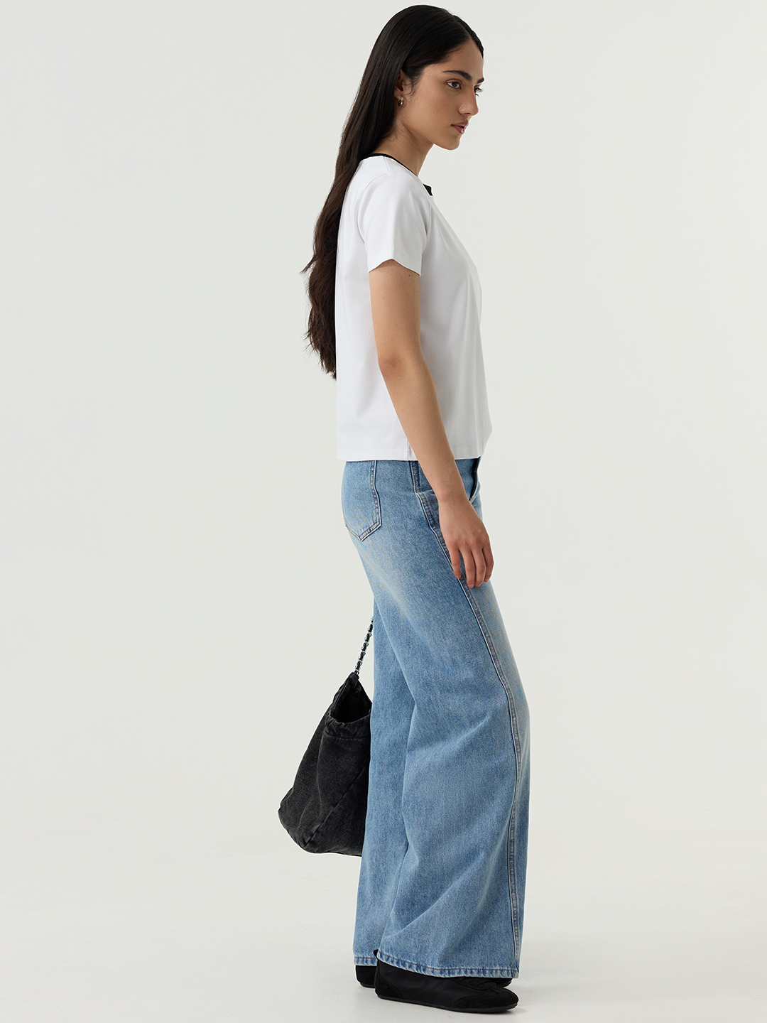 Футболка черный для женщин 48272-1 67