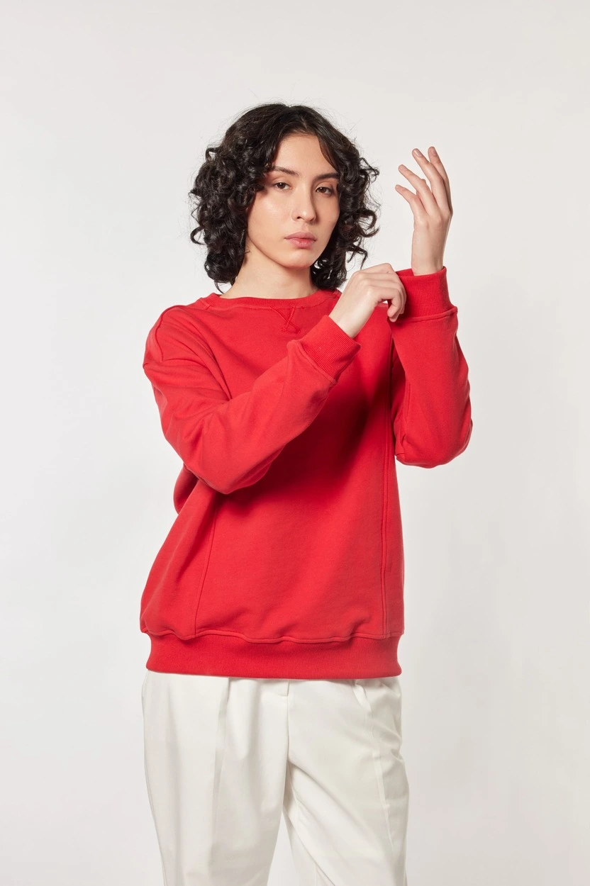 Толстовка красный для женщин 44183-7 55