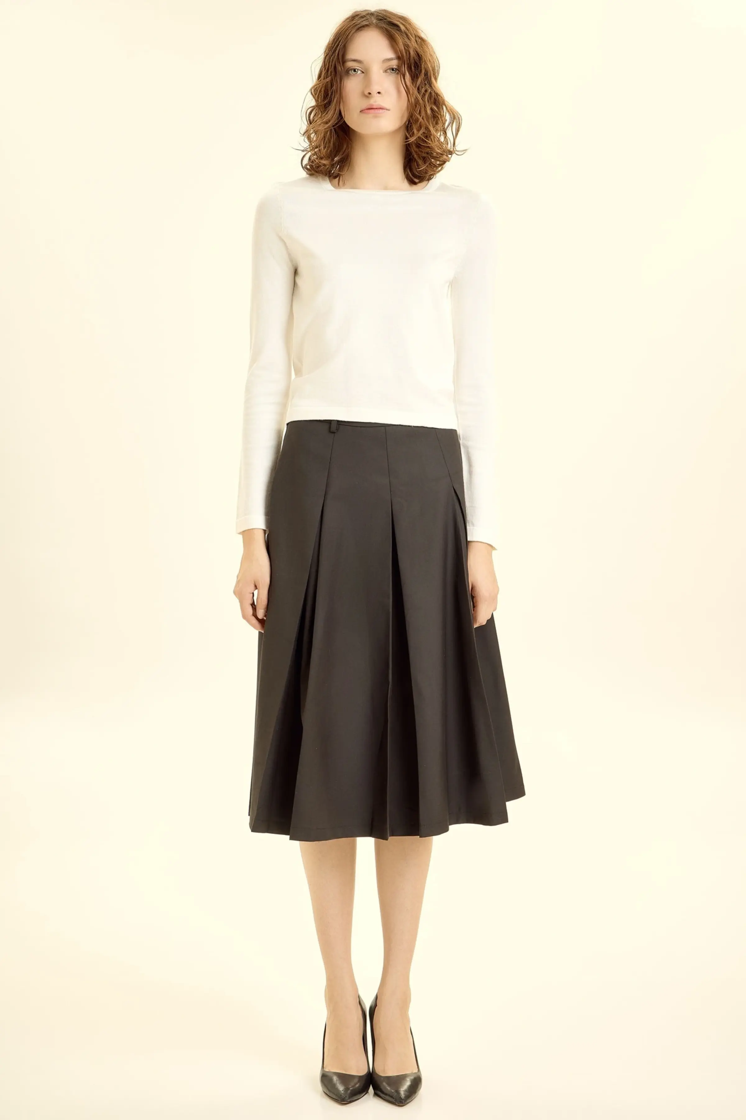 Джемпер белый для женщин 46129-4 60