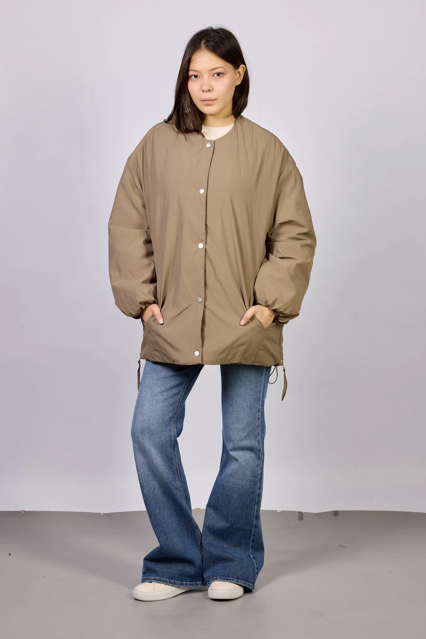 Куртка хаки для женщин 42289-14 47