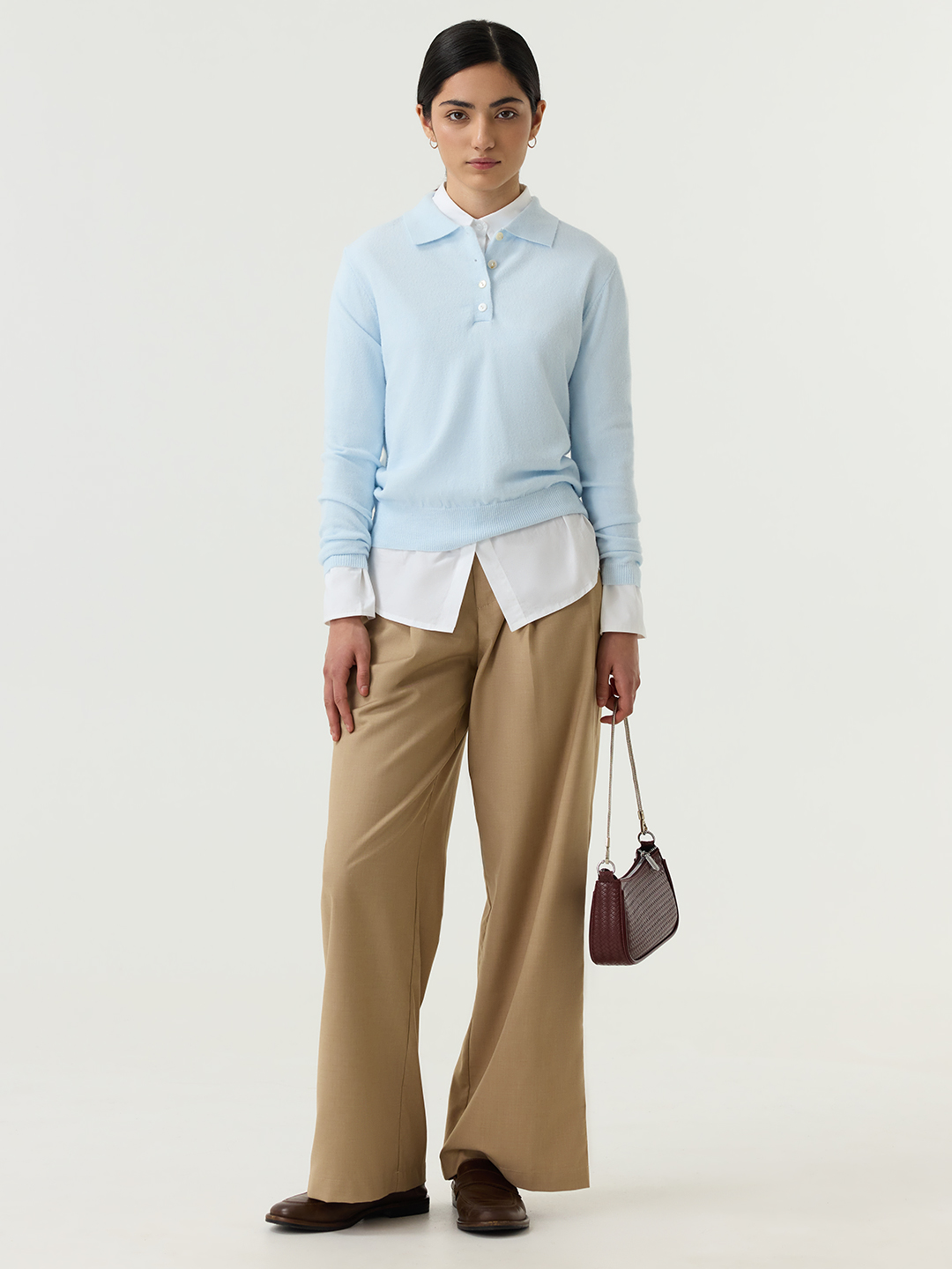 Джемпер голубой для женщин 48107-10 60