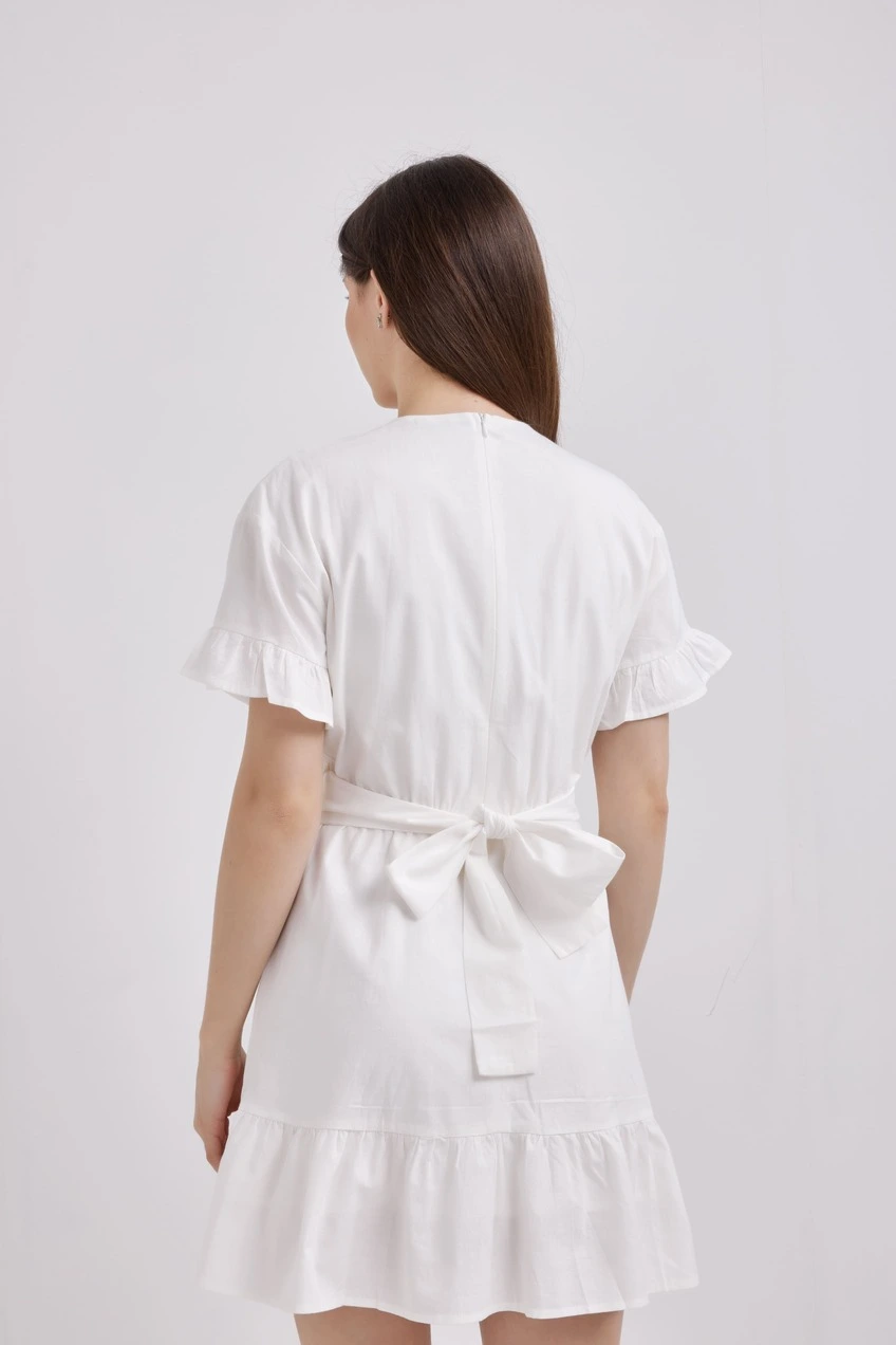 Платье белый для женщин 41208-4 54