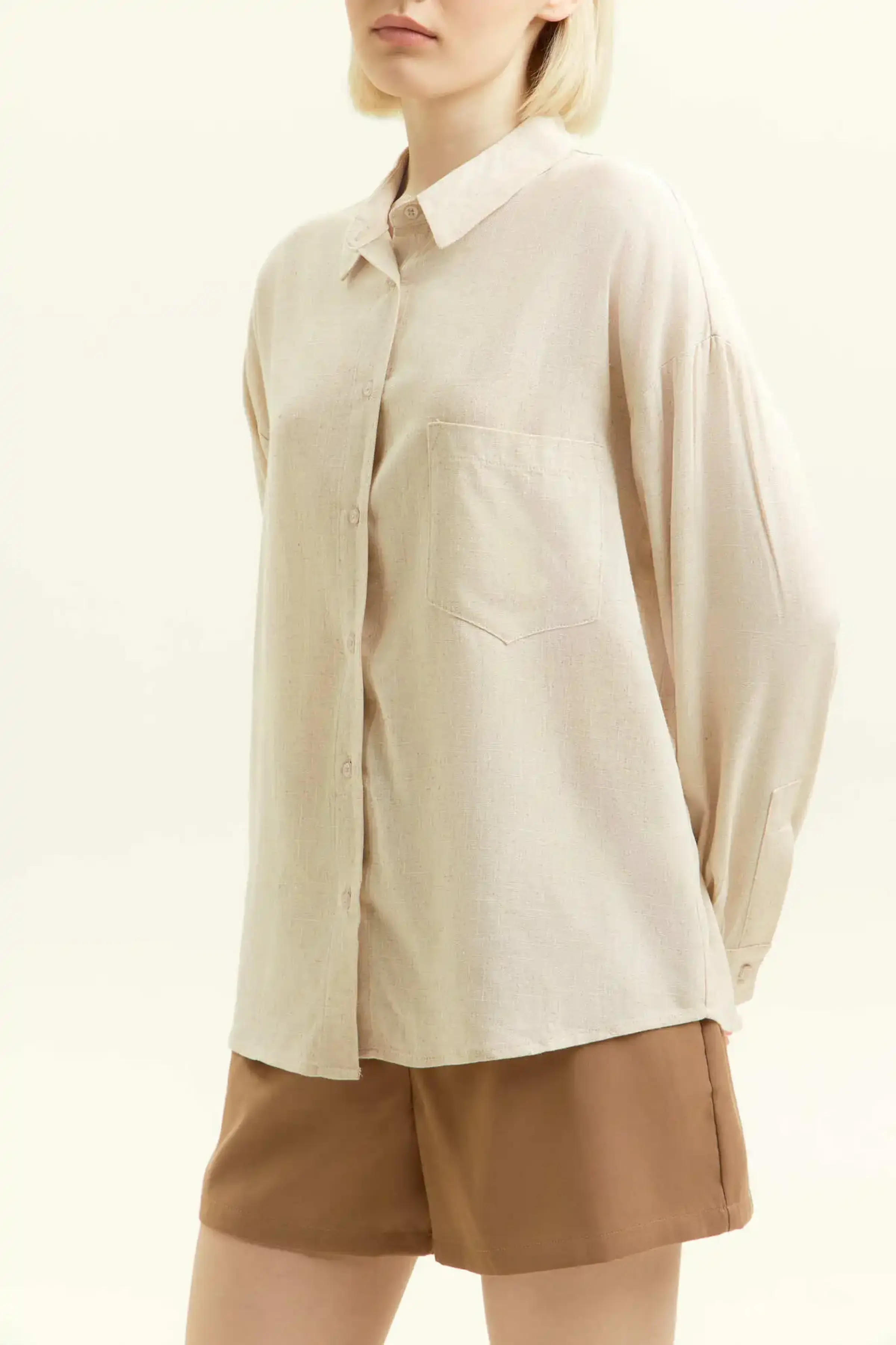 Рубашка бежевый для женщин 45147-15 66