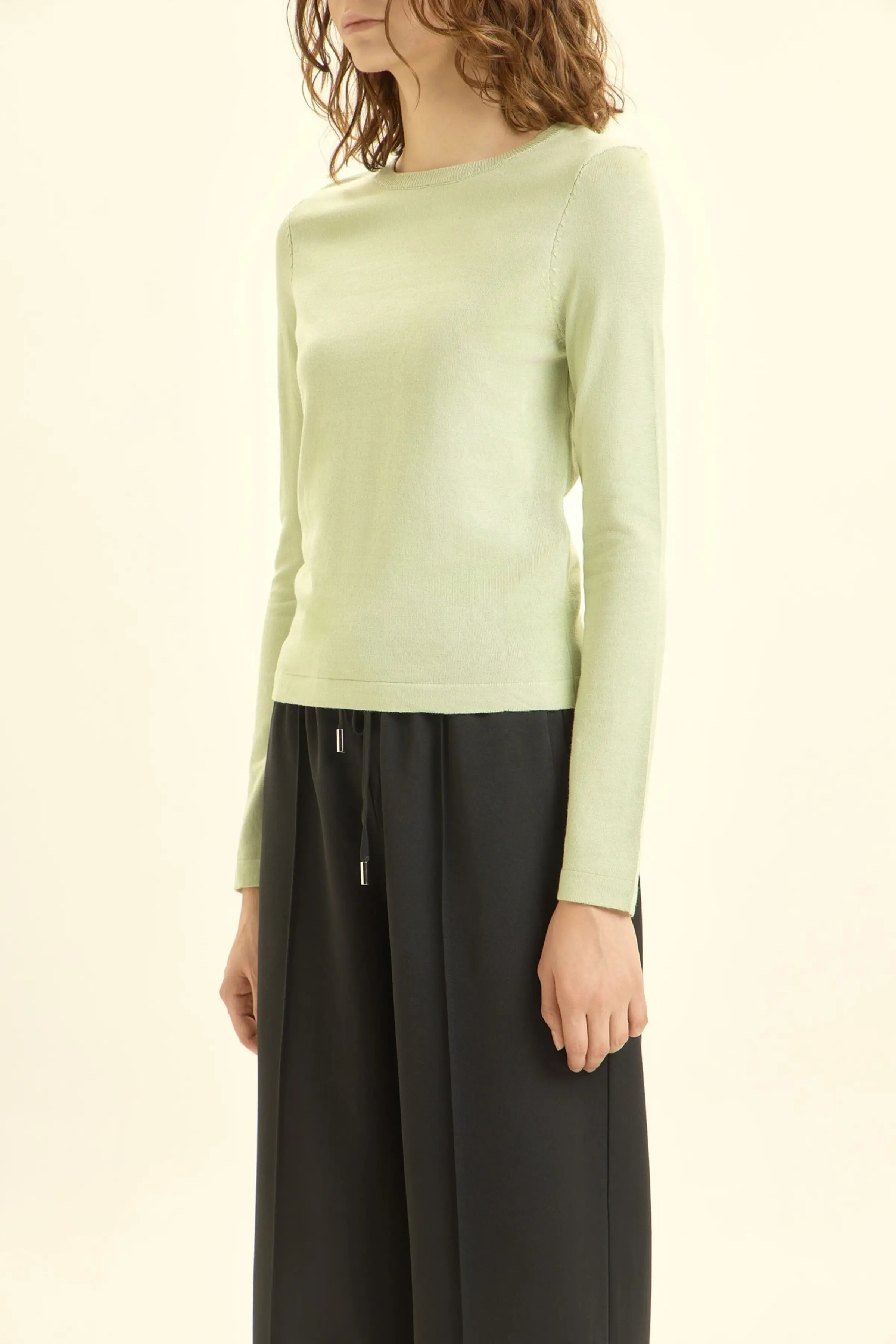 Джемпер зеленый для женщин 46129-34 60