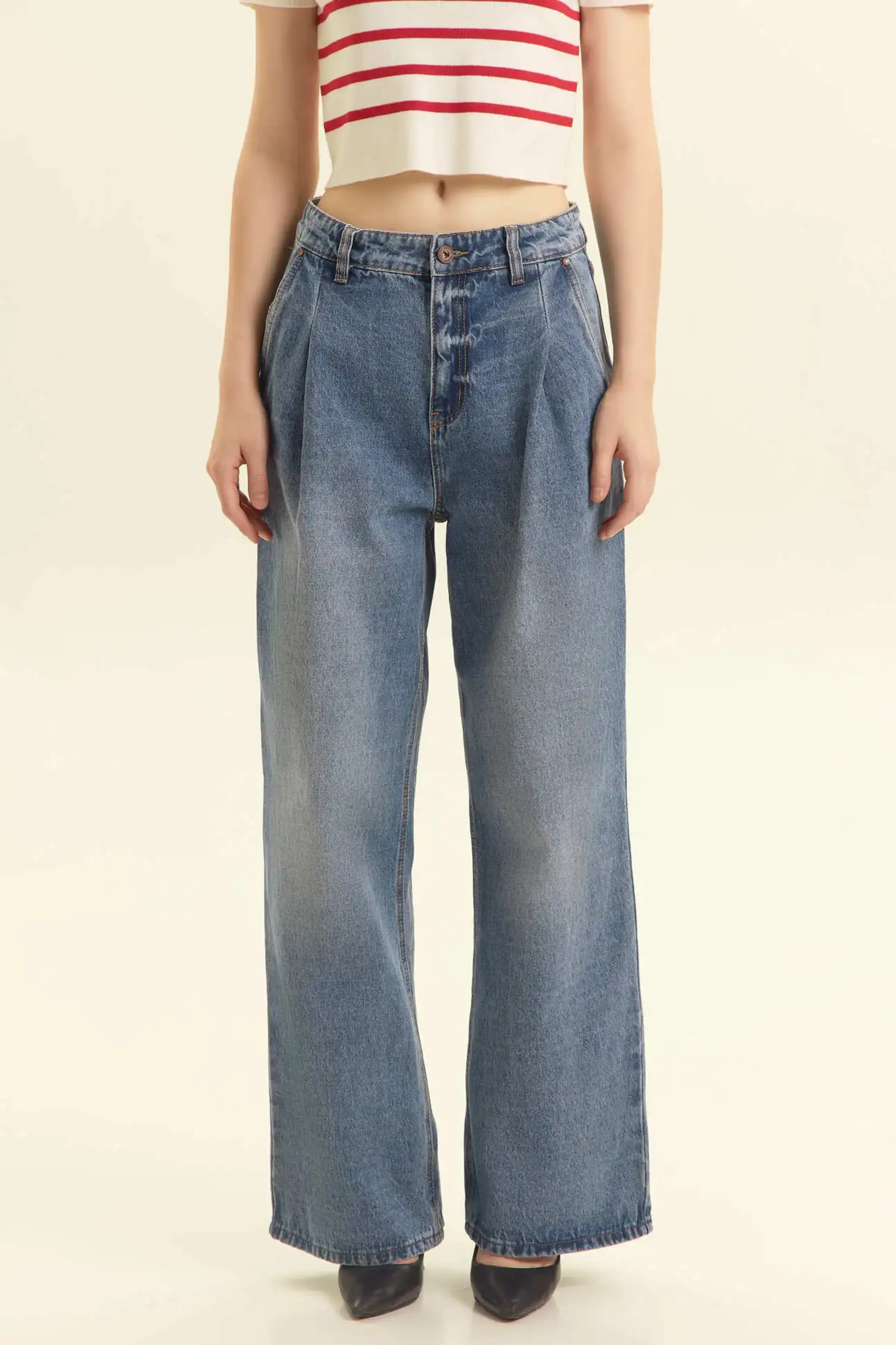 Джинсы синий для женщин 46235-65 74