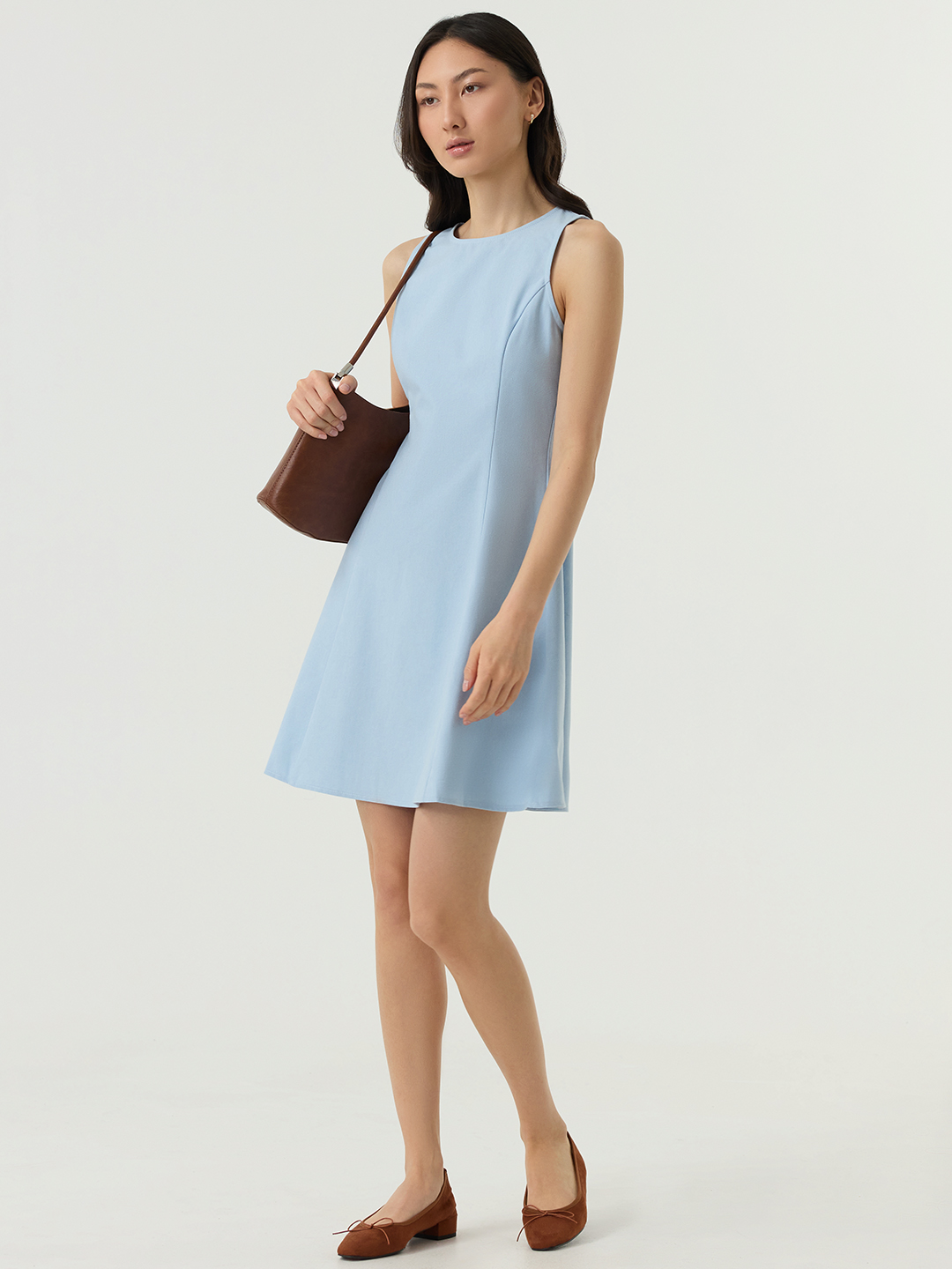 Платье голубой для женщин 48184-10 54