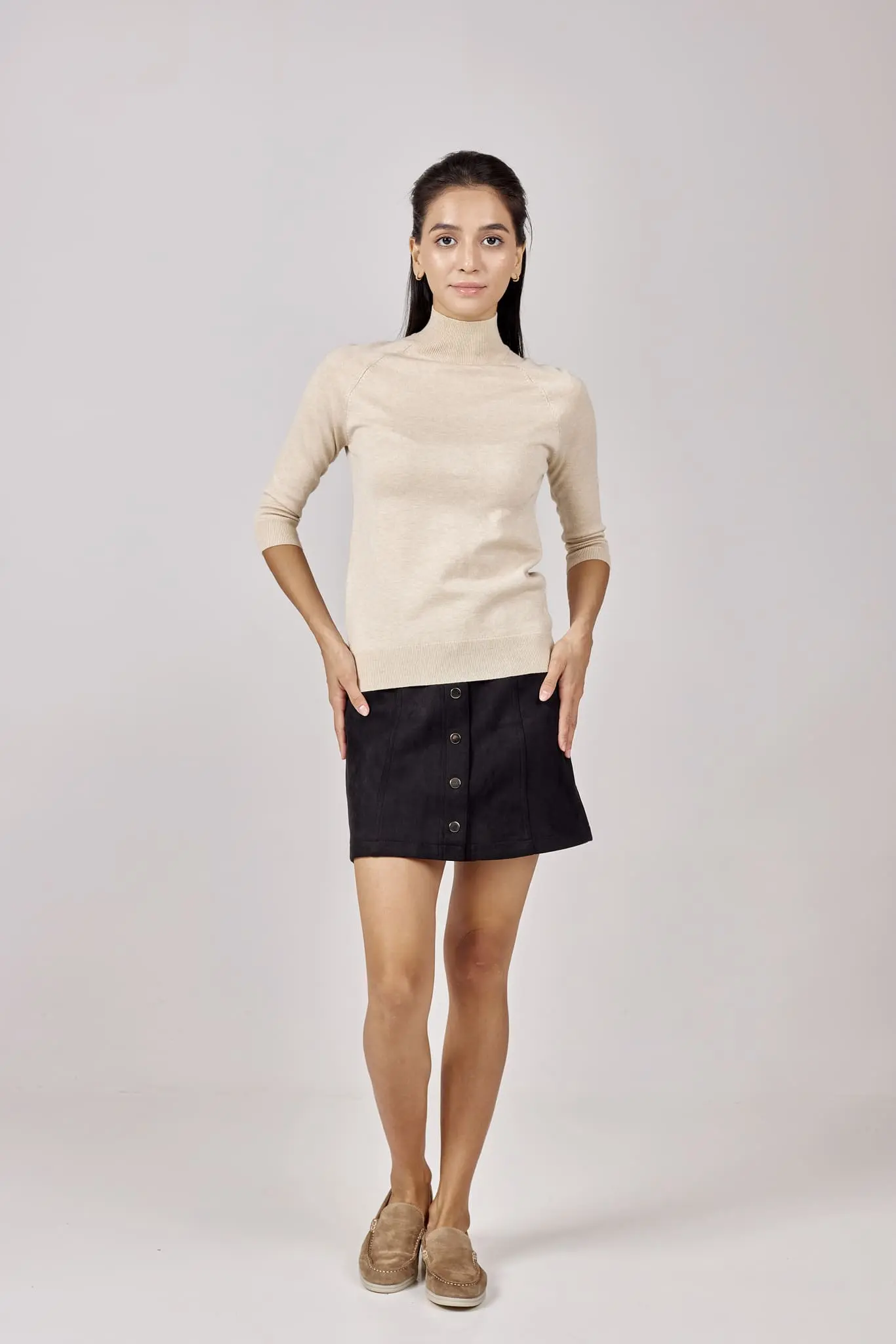 Водолазка бежевый для женщин 152/183/32121-15 73