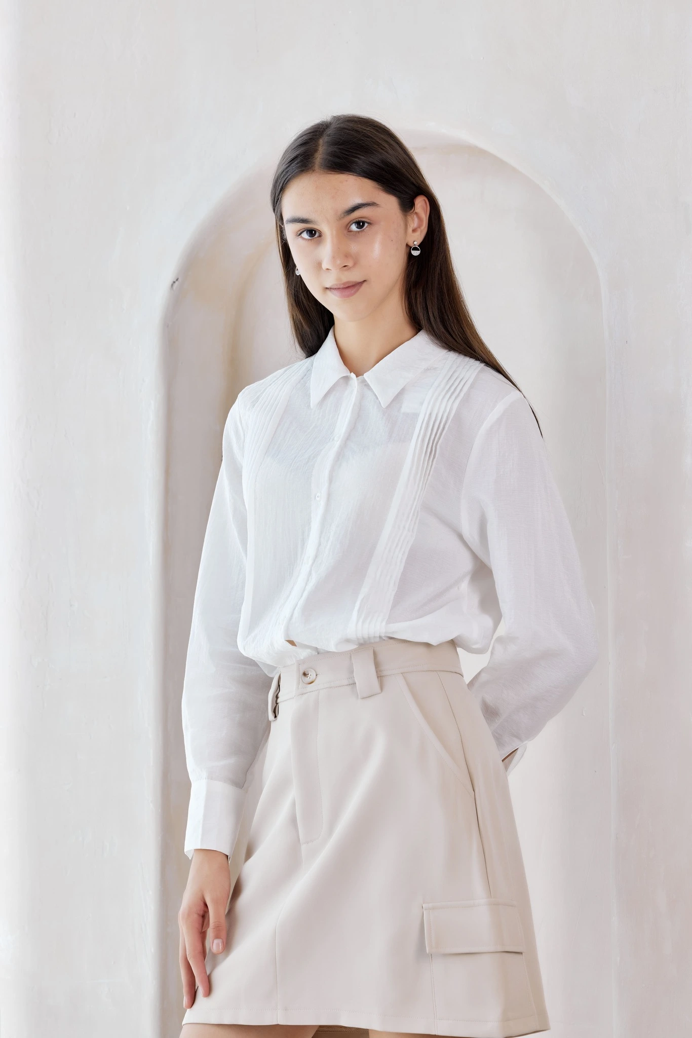 Блузка белый для женщин 42206-4 28