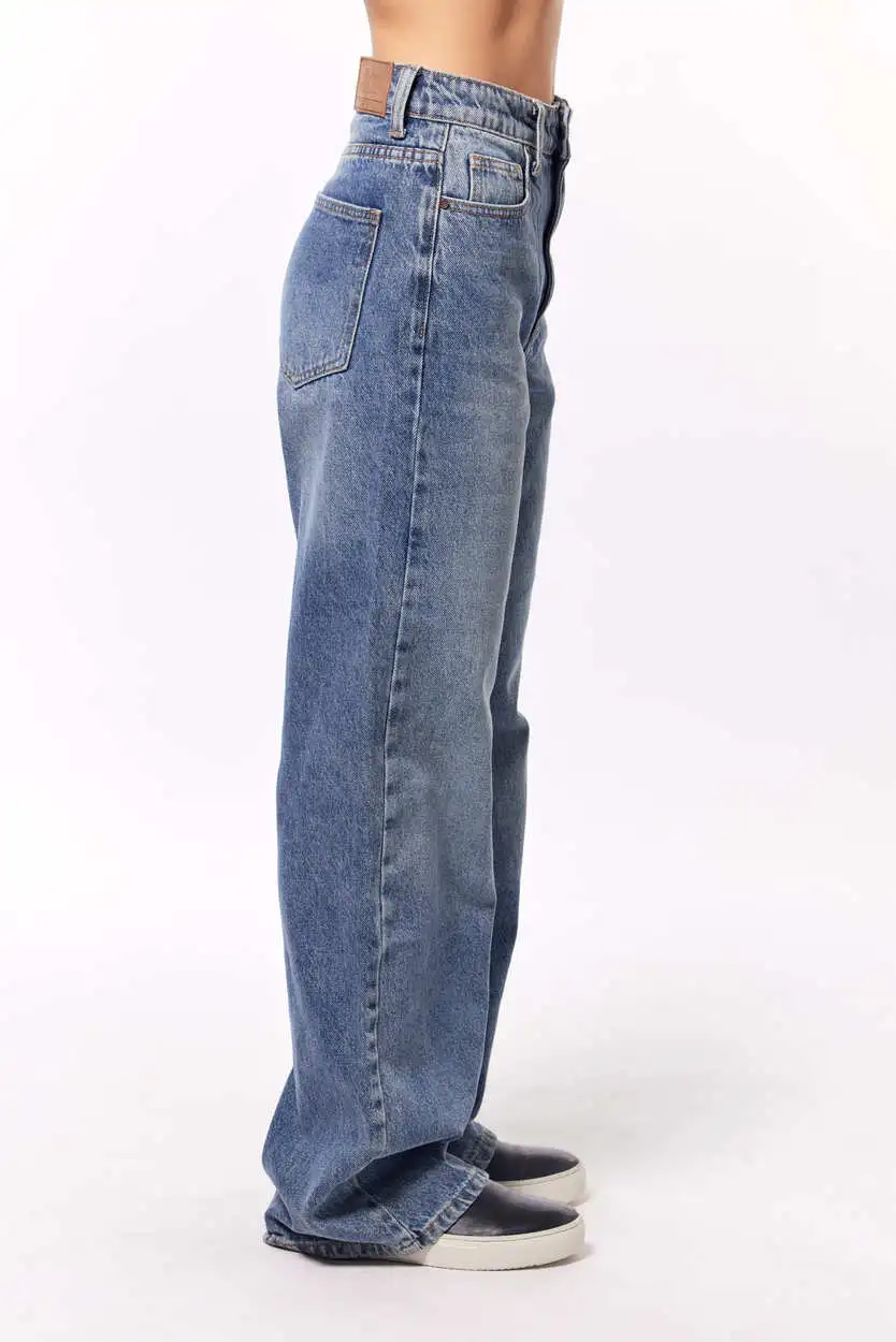 Джинсы голубой для женщин 42360-10 74