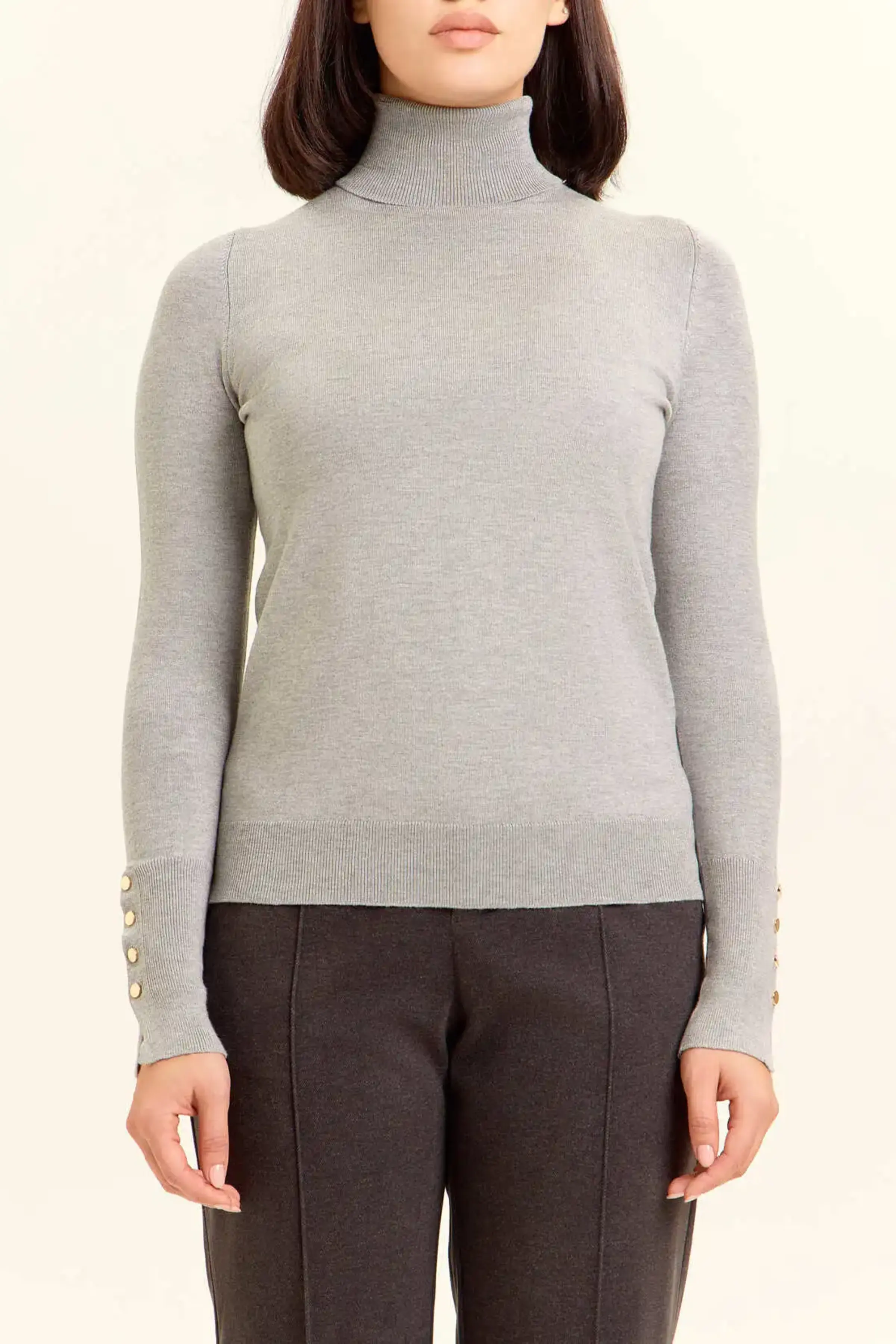 Джемпер серый для женщин 47171-61 60