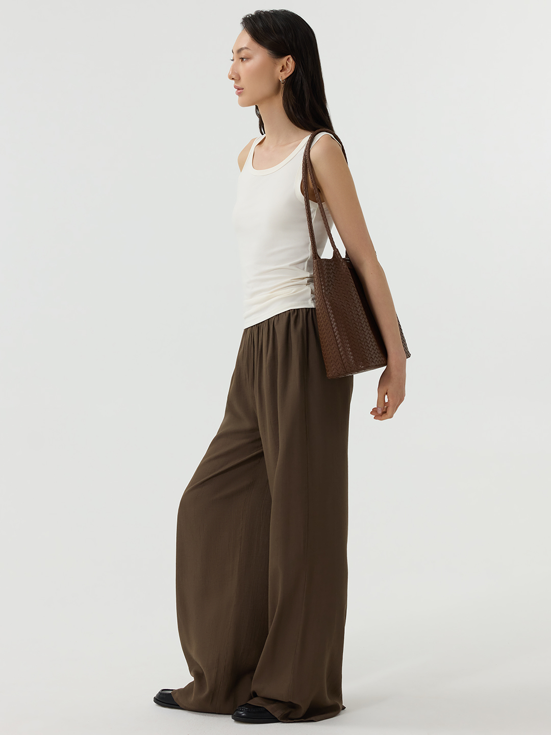 Топ белый для женщин 49108-4 46