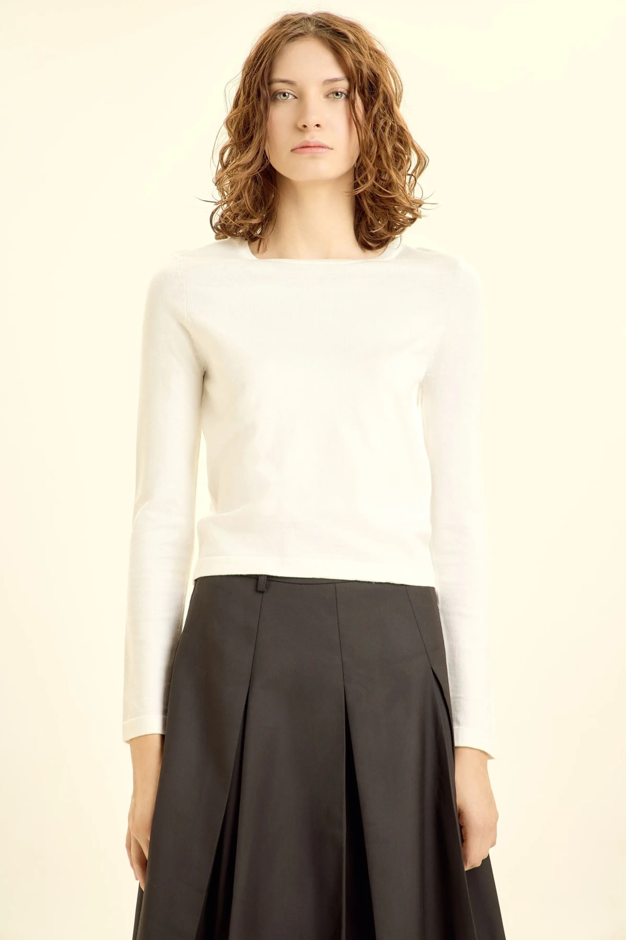 Джемпер белый для женщин 46129-4 60