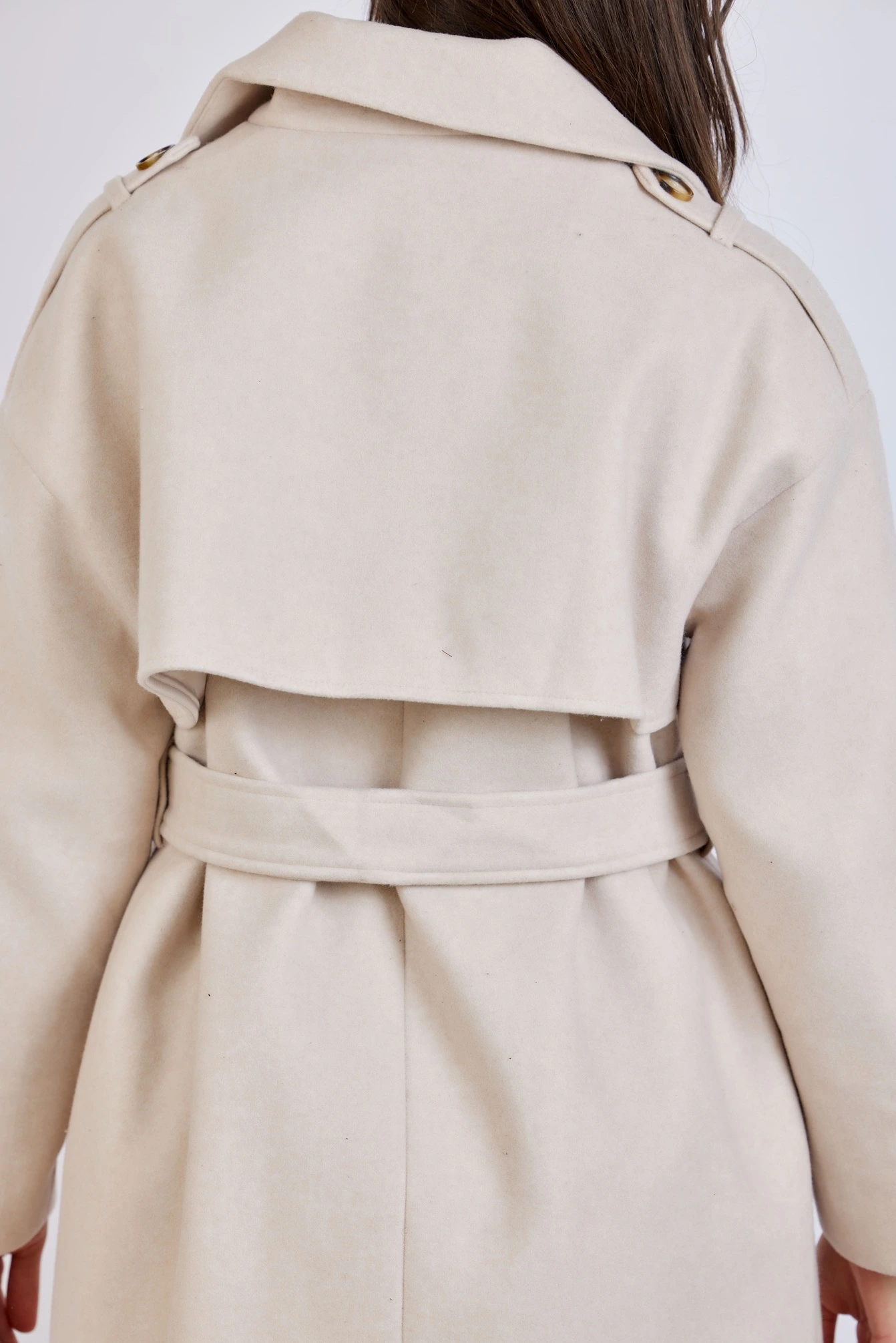 Пальто бежевый для женщин 43420-15 53