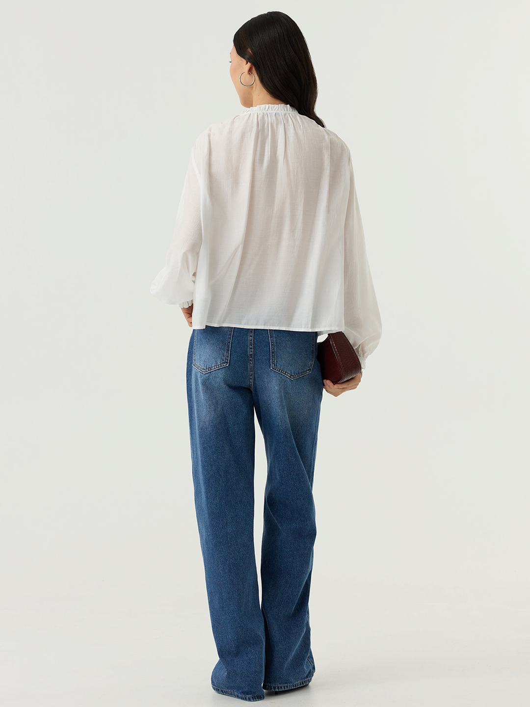 Блузка белый для женщин 48207-4 28