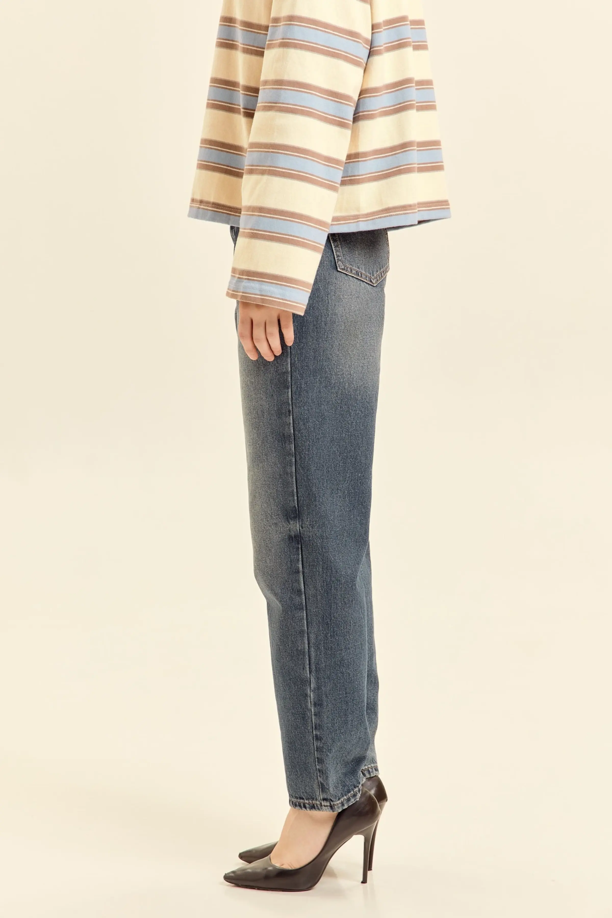 Джинсы синий для женщин 46755-65 74