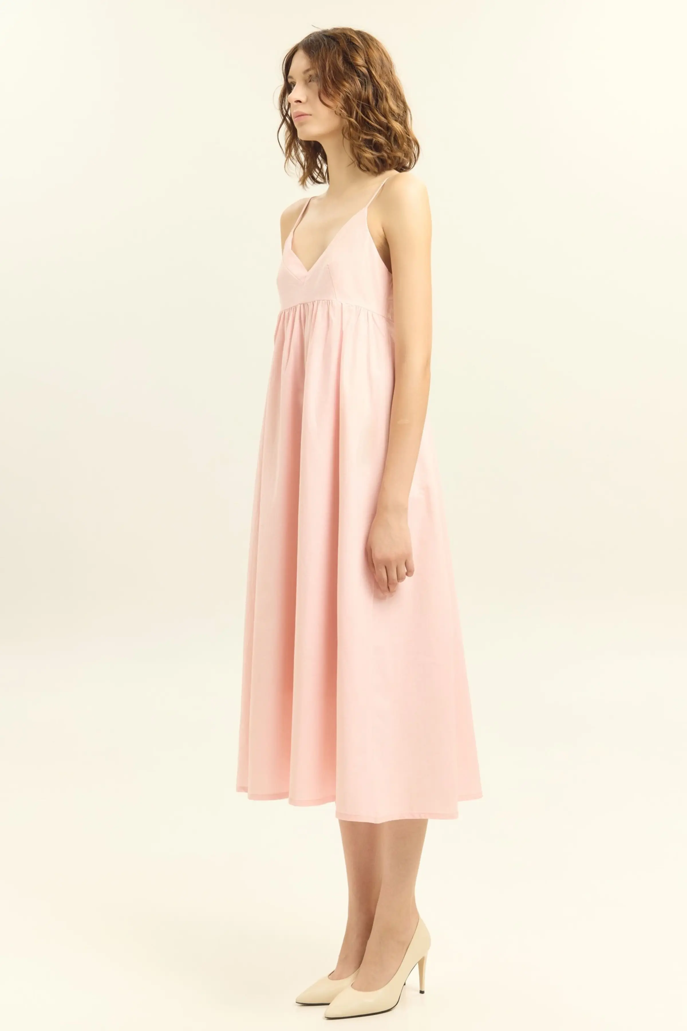 Сарафан розовый для женщин 45283-17 48